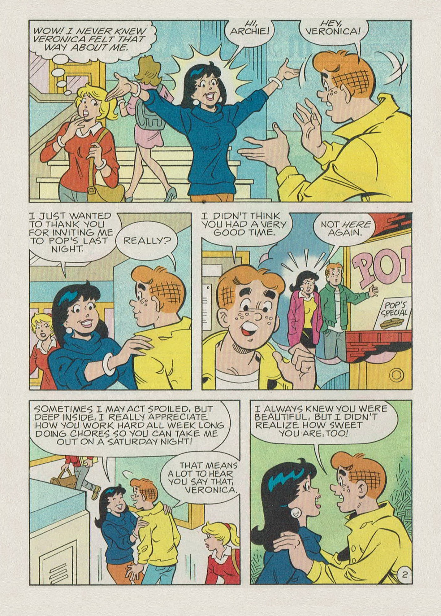 Read online Betty and Veronica Digest Magazine comic -  Issue #173 - 4