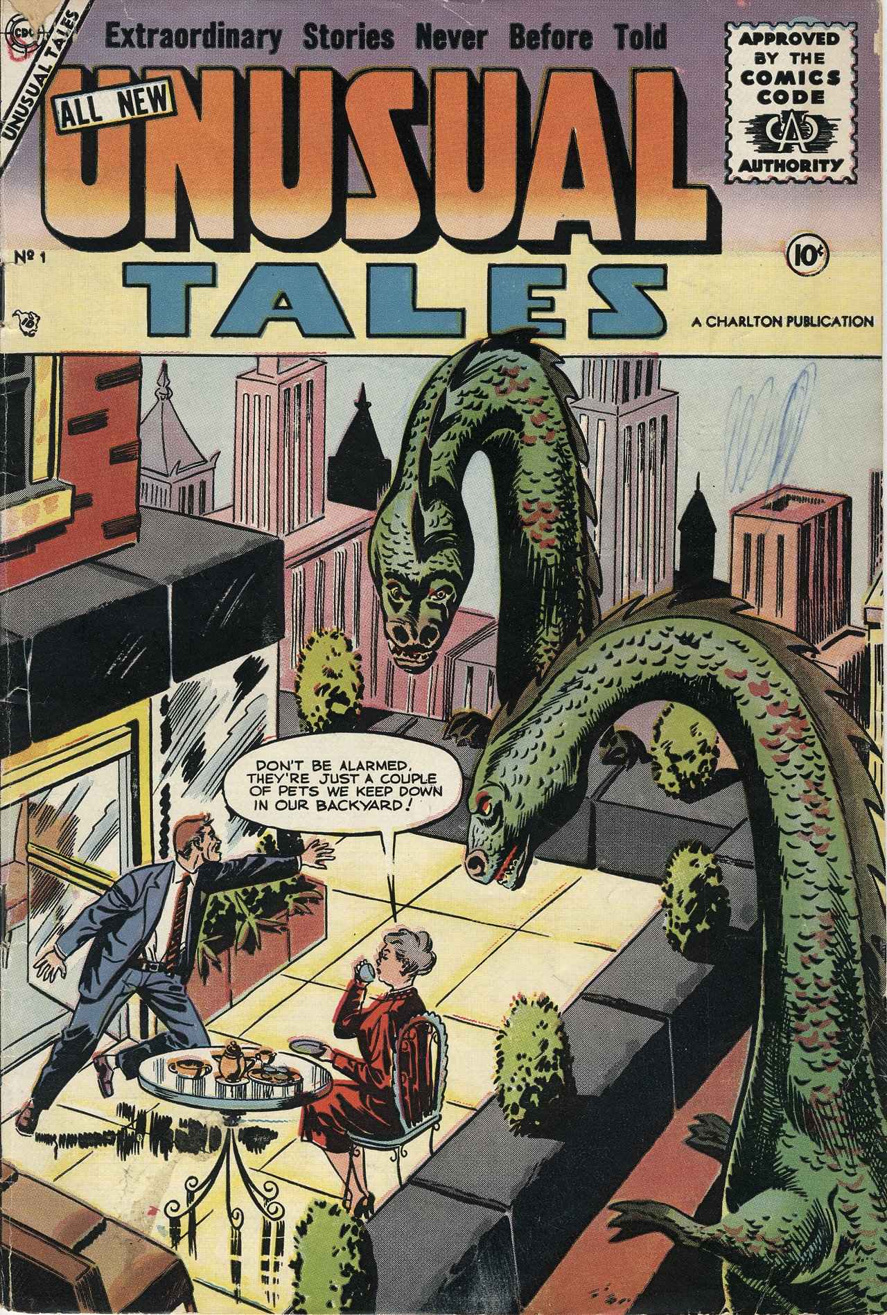 Read online Unusual Tales comic -  Issue #1 - 1
