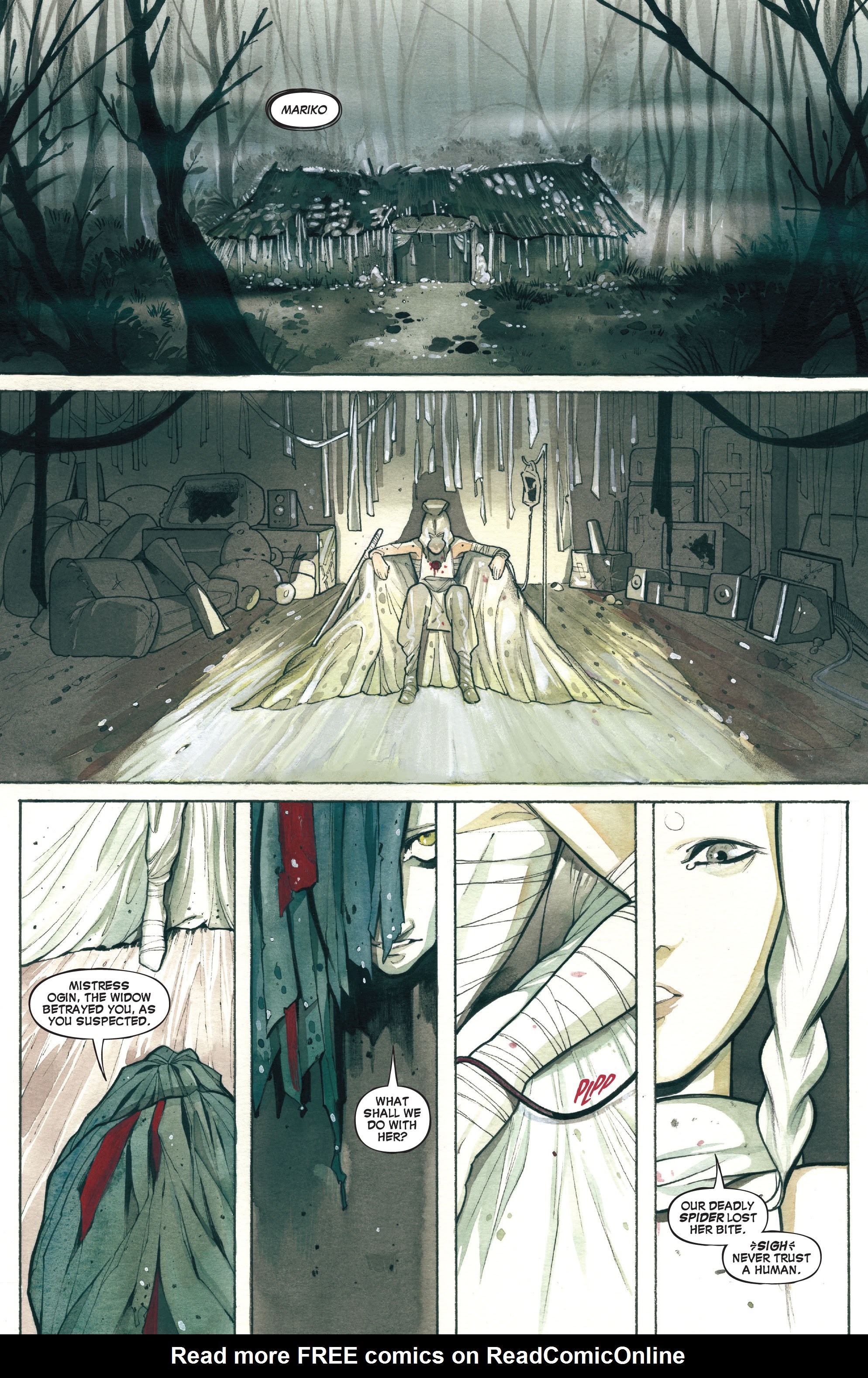 Read online Demon Days: Mariko comic -  Issue #1 - 30
