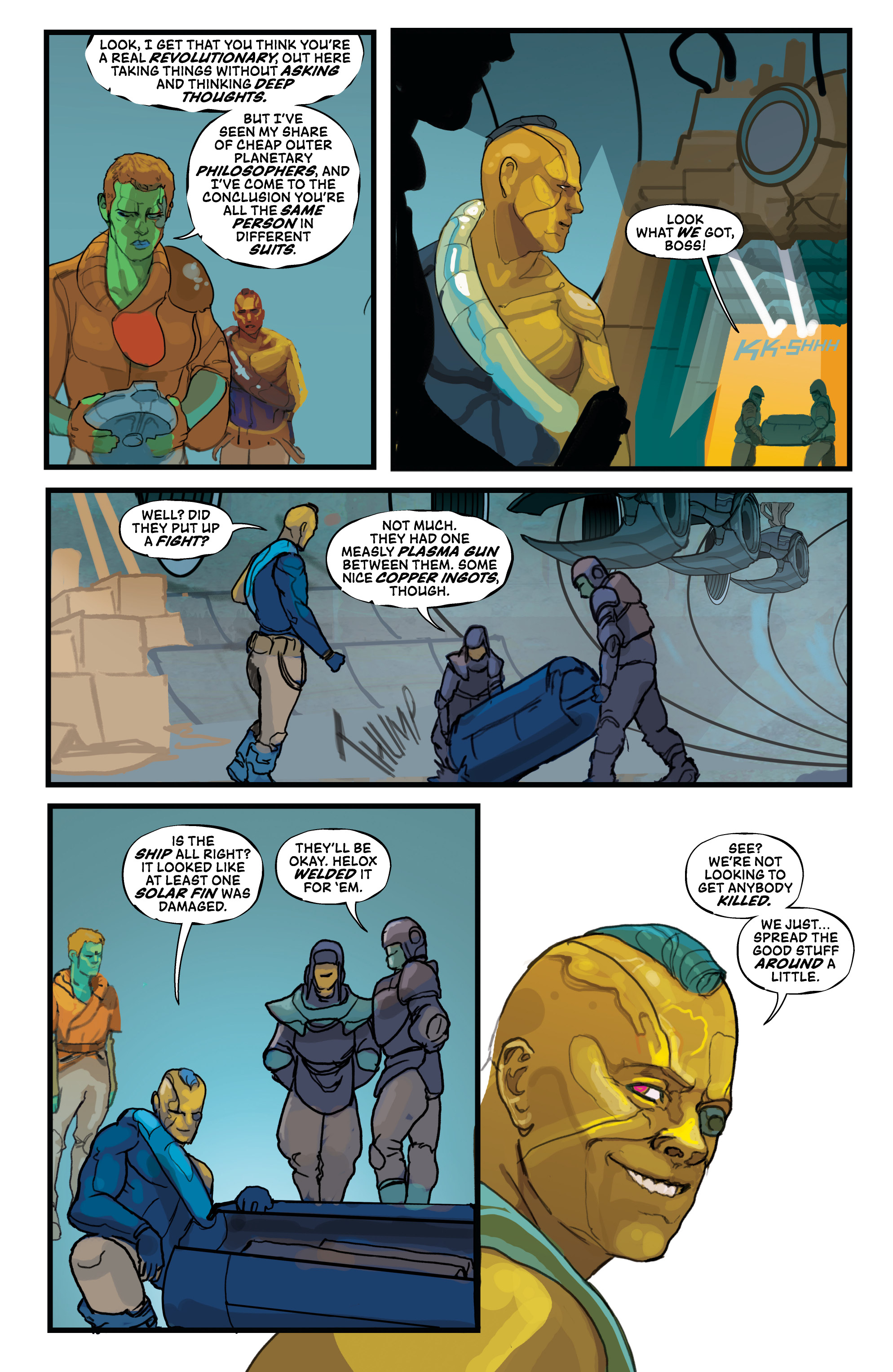 Read online Invisible Kingdom comic -  Issue #7 - 14