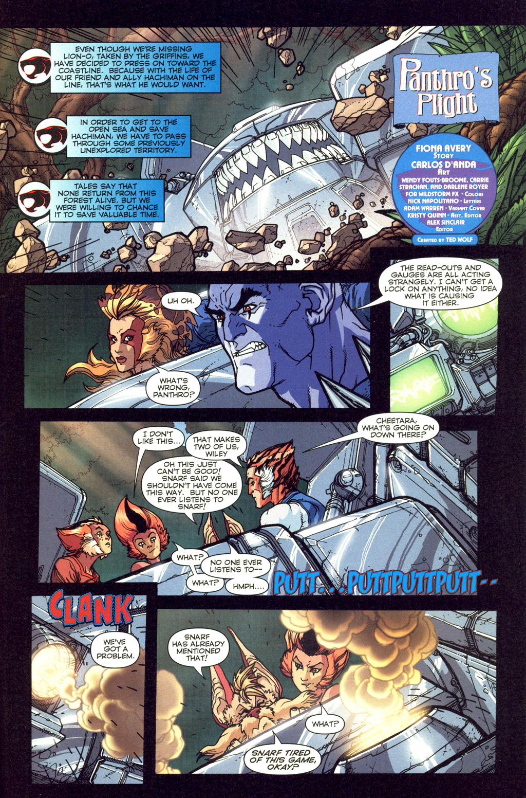 Read online ThunderCats: HammerHand's Revenge comic -  Issue #2 - 2