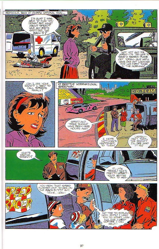 Read online Speed Racer (1987) comic -  Issue #27 - 11