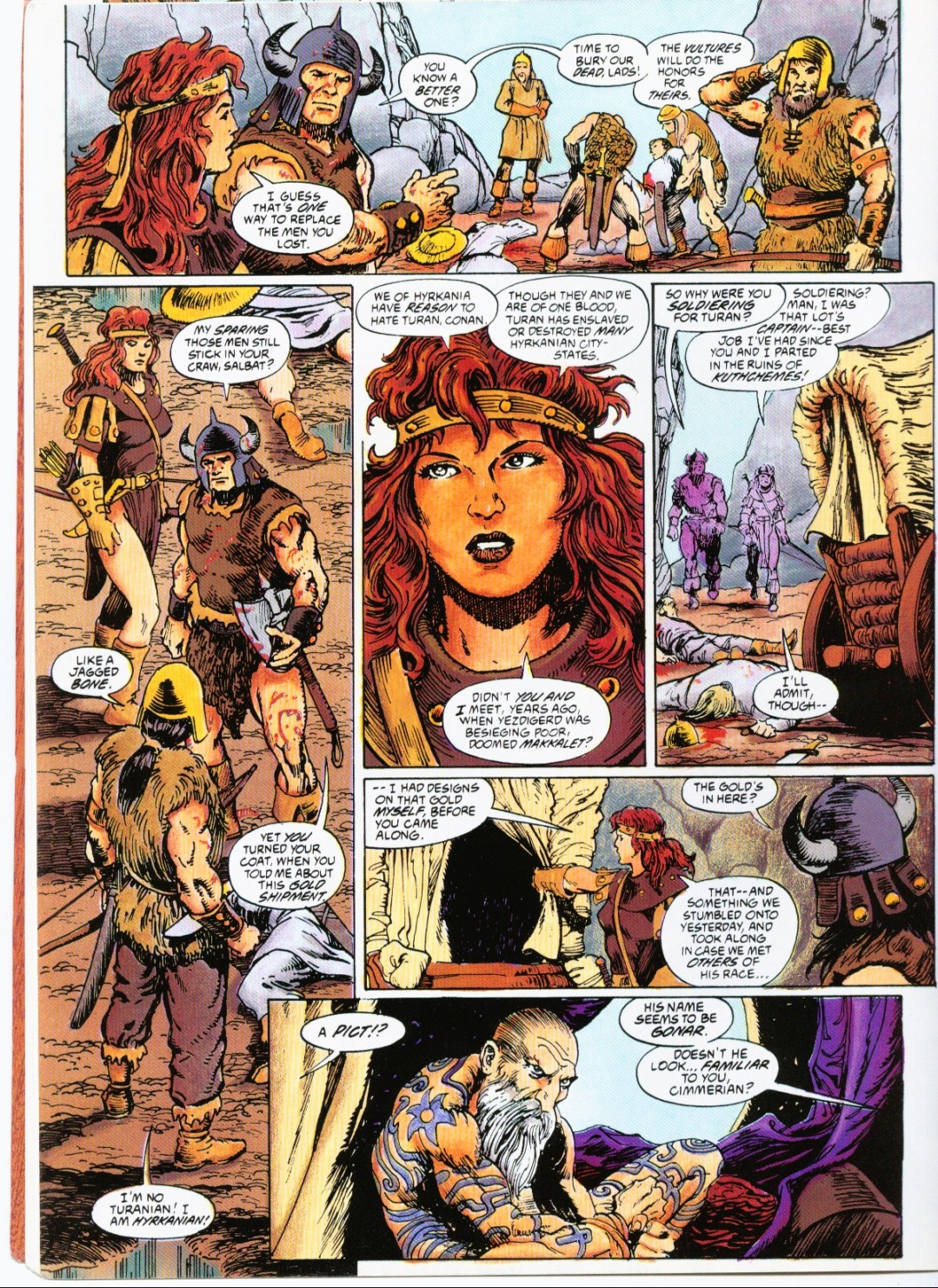 Read online Marvel Graphic Novel comic -  Issue #73 - Conan - The Ravagers Out of Time - 9