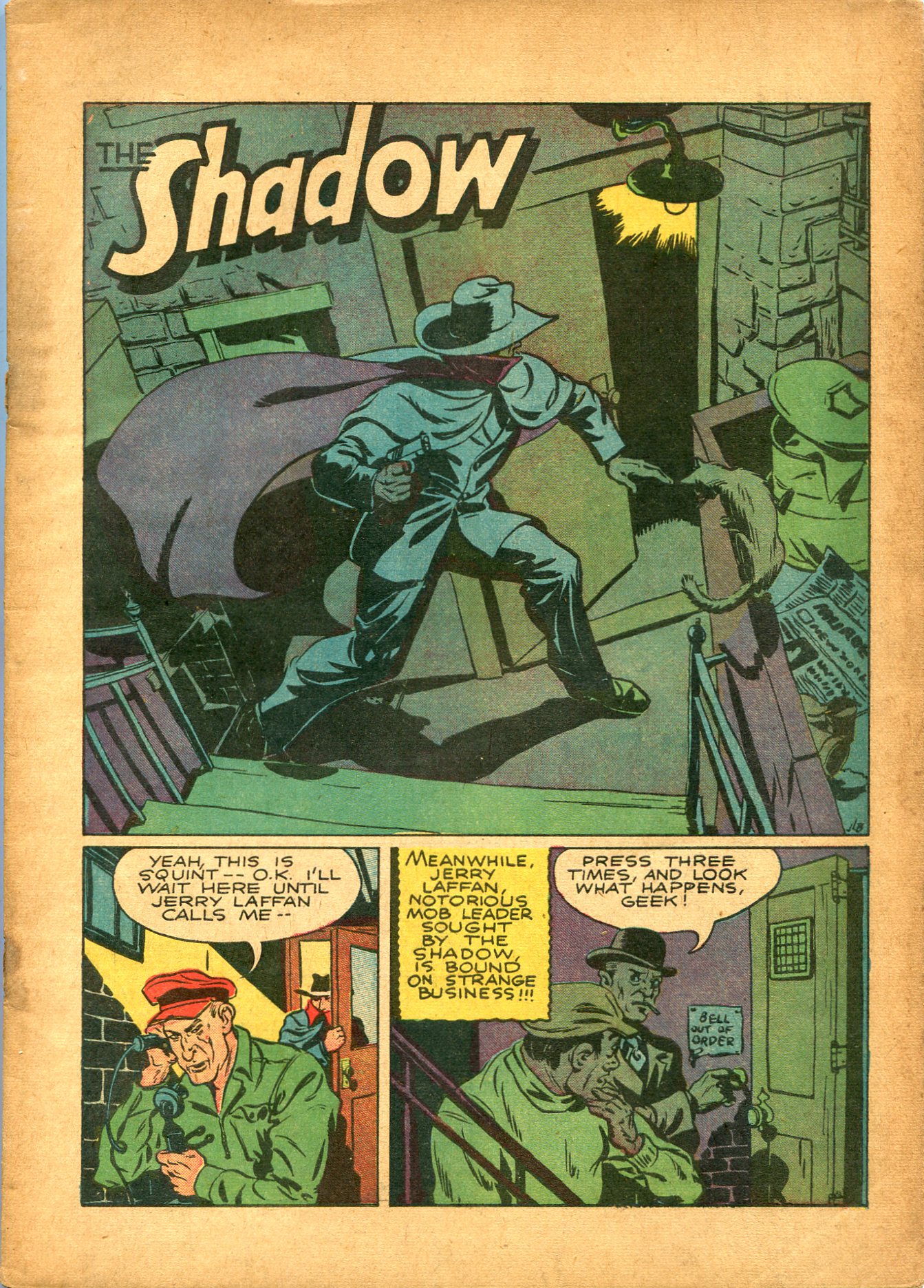 Read online Shadow Comics comic -  Issue #8 - 3