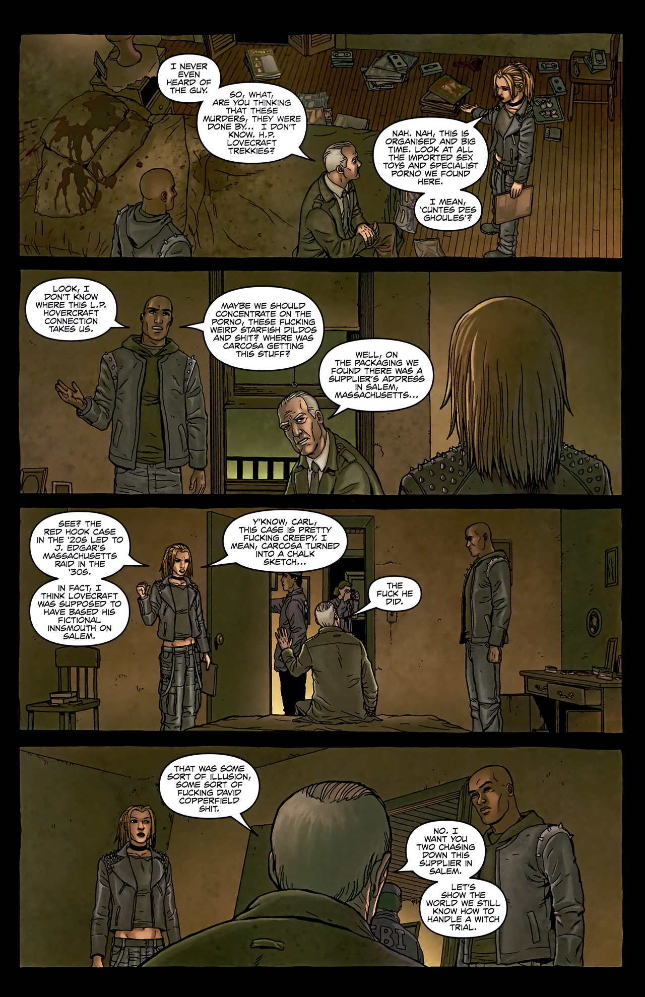 Read online Alan Moore's Neonomicon comic -  Issue #2 - 9