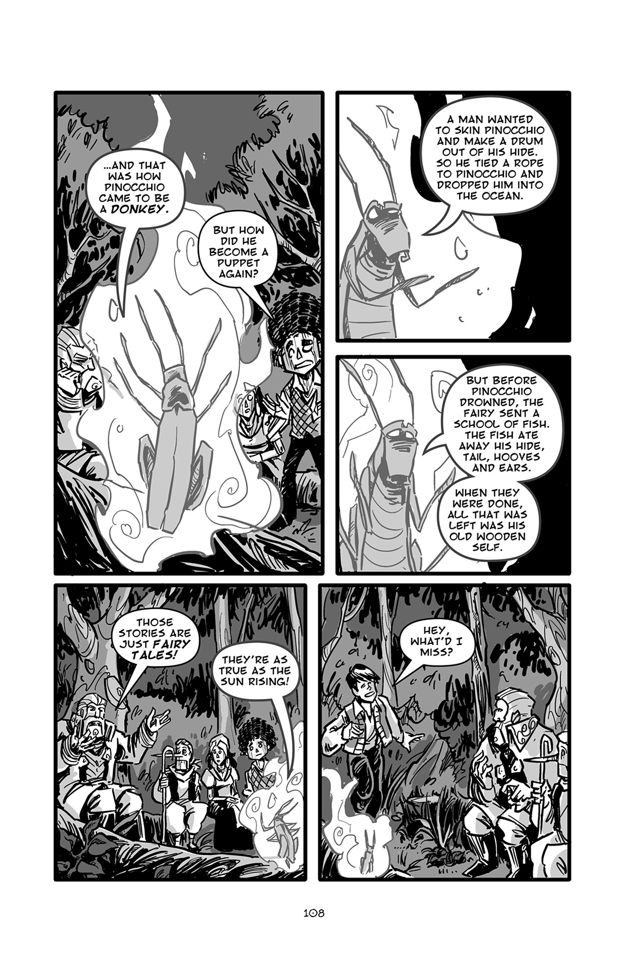 Read online Pinocchio: Vampire Slayer - Of Wood and Blood comic -  Issue #5 - 9