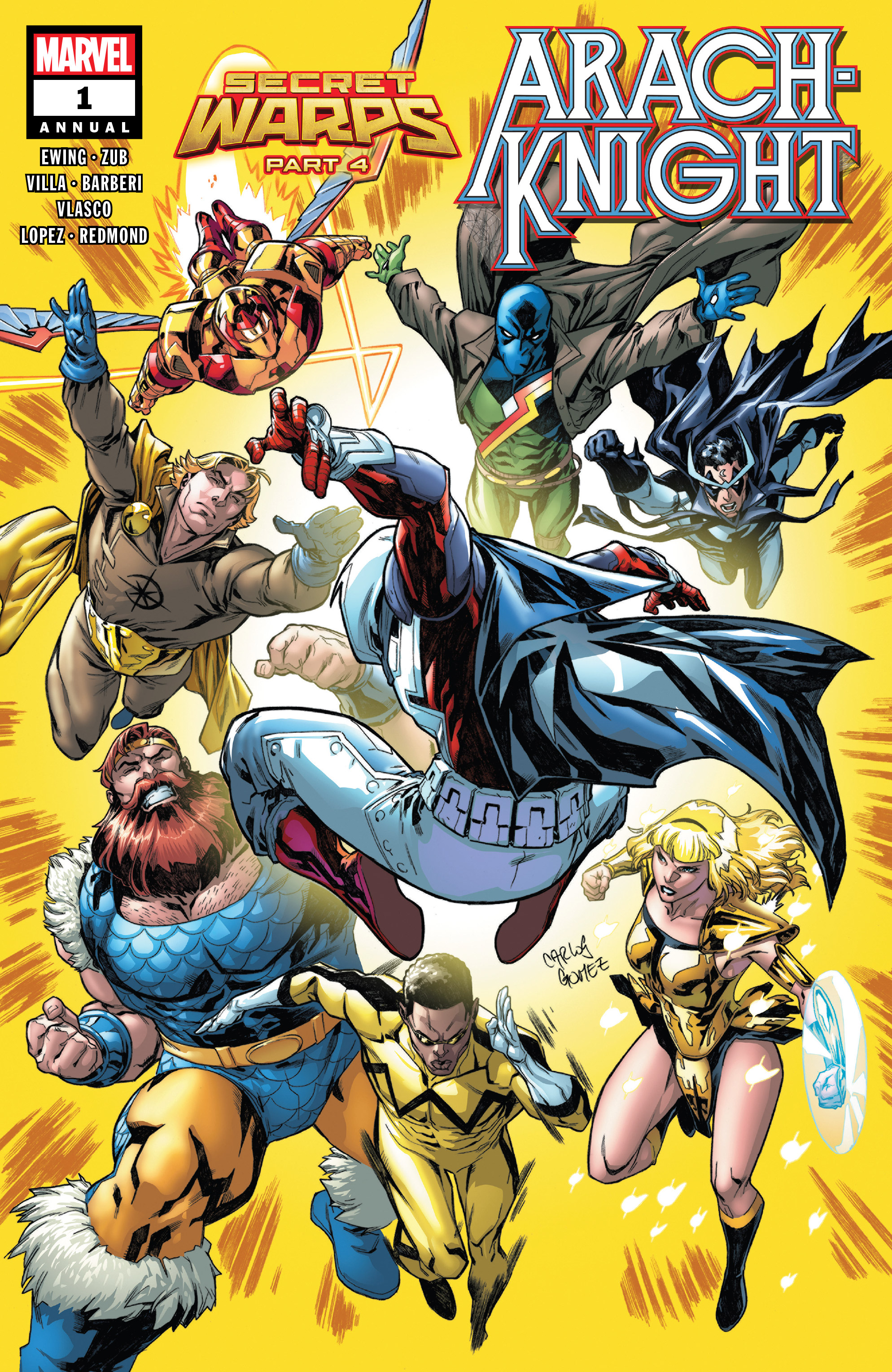 Read online Secret Warps: Arachknight Annual comic -  Issue # Full - 1