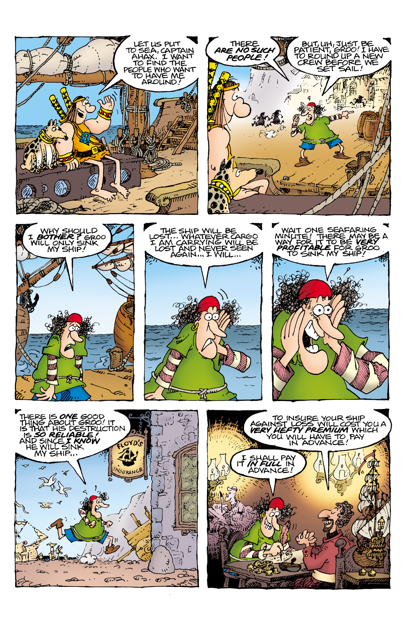 Read online Groo: Friends and Foes comic -  Issue #1 - 8