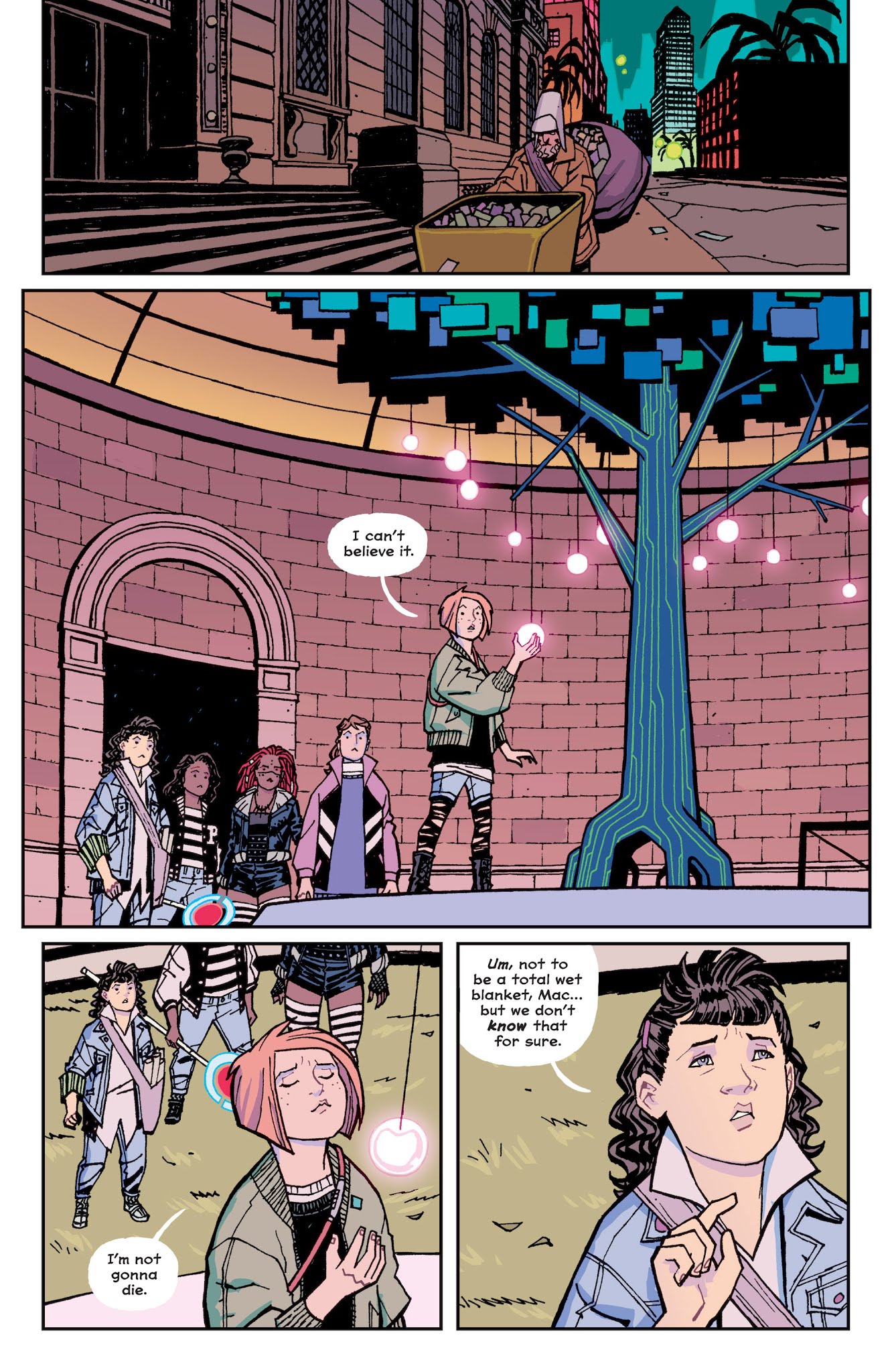 Read online Paper Girls comic -  Issue #22 - 9