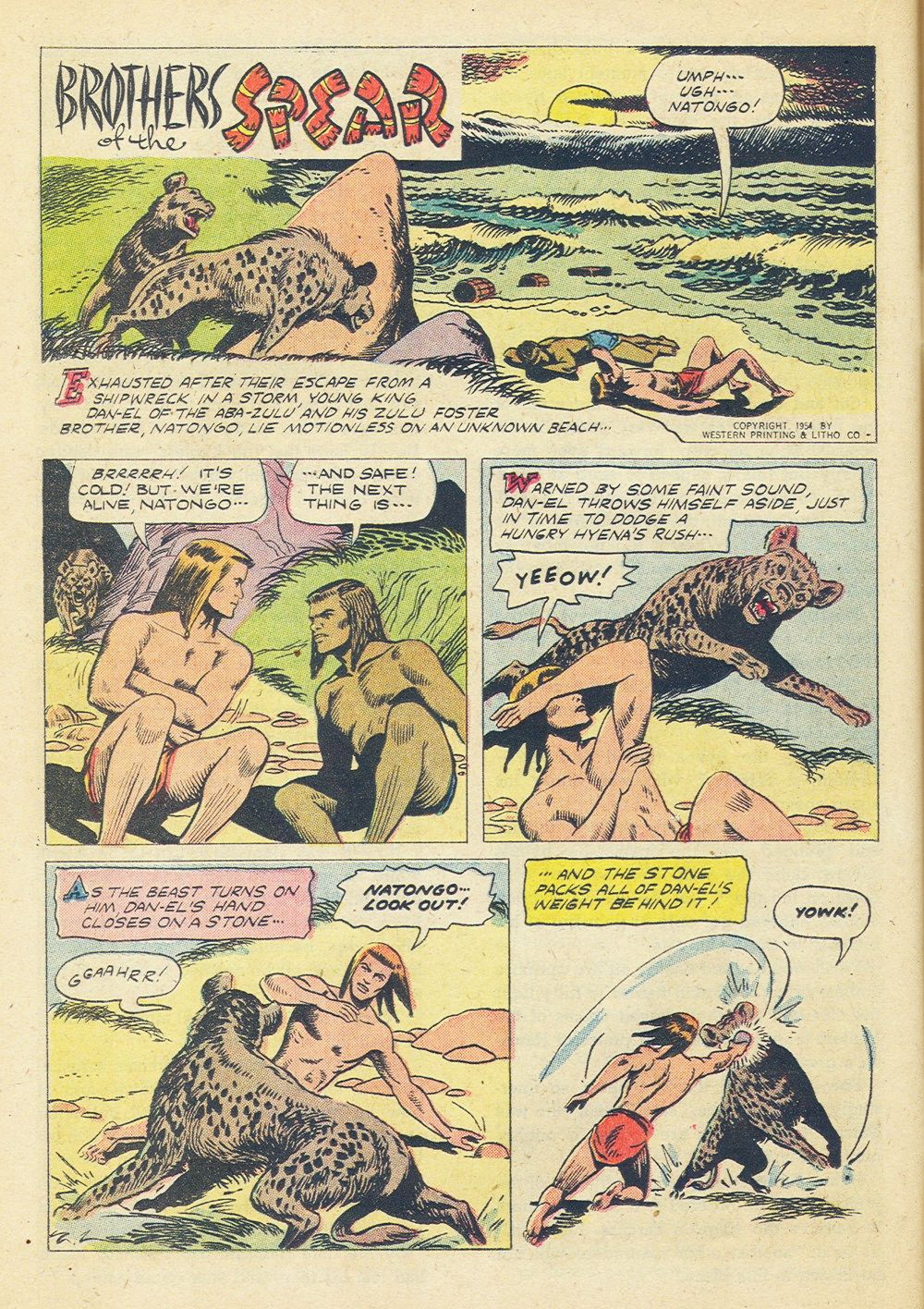 Read online Tarzan (1948) comic -  Issue #58 - 44