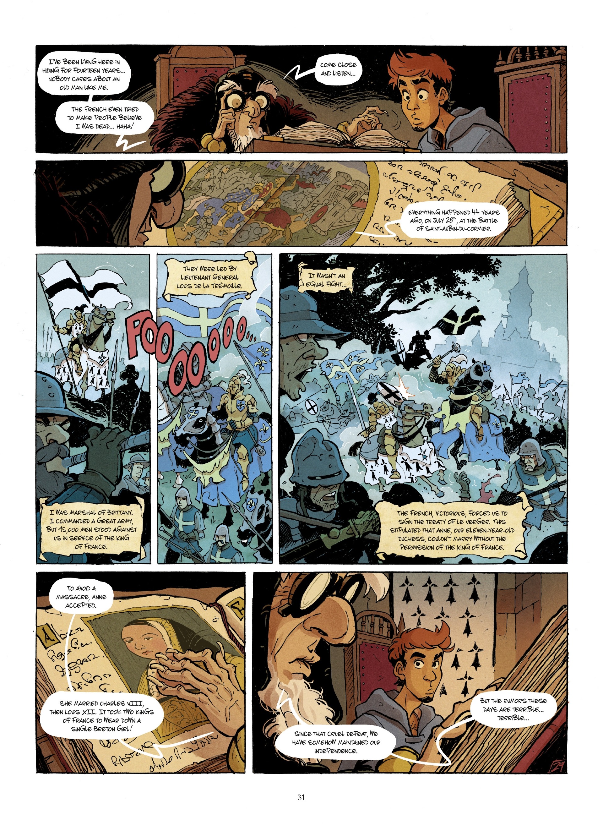 Read online Cinq Avril: The Heir of da Vinci comic -  Issue # Full - 33