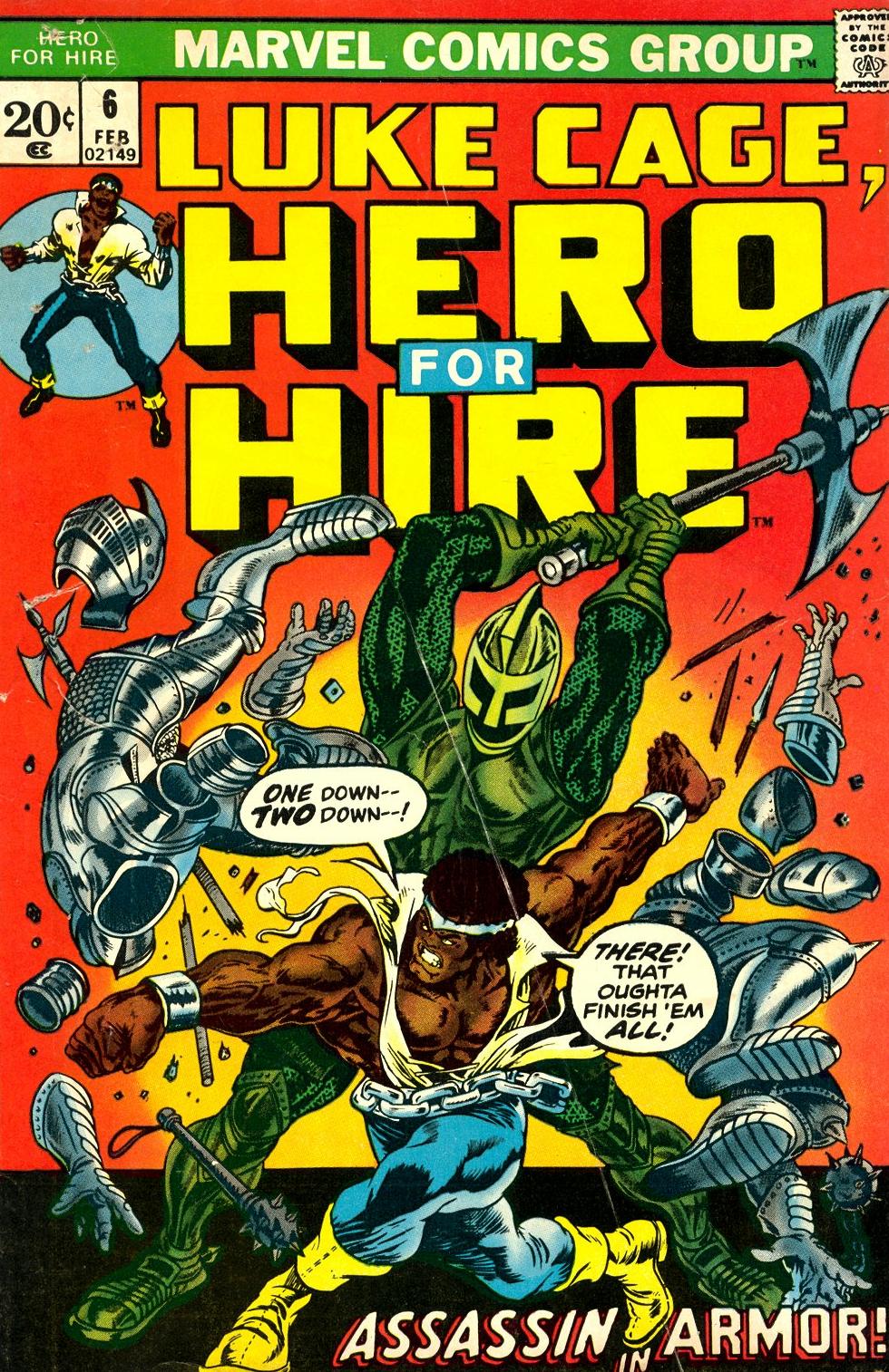 Read online Hero for Hire comic -  Issue #6 - 1