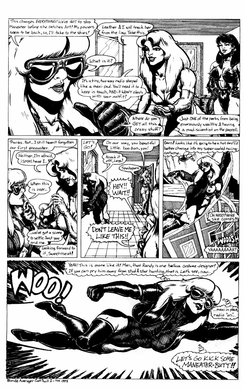 Read online The Blonde Avenger comic -  Issue #4 - 12