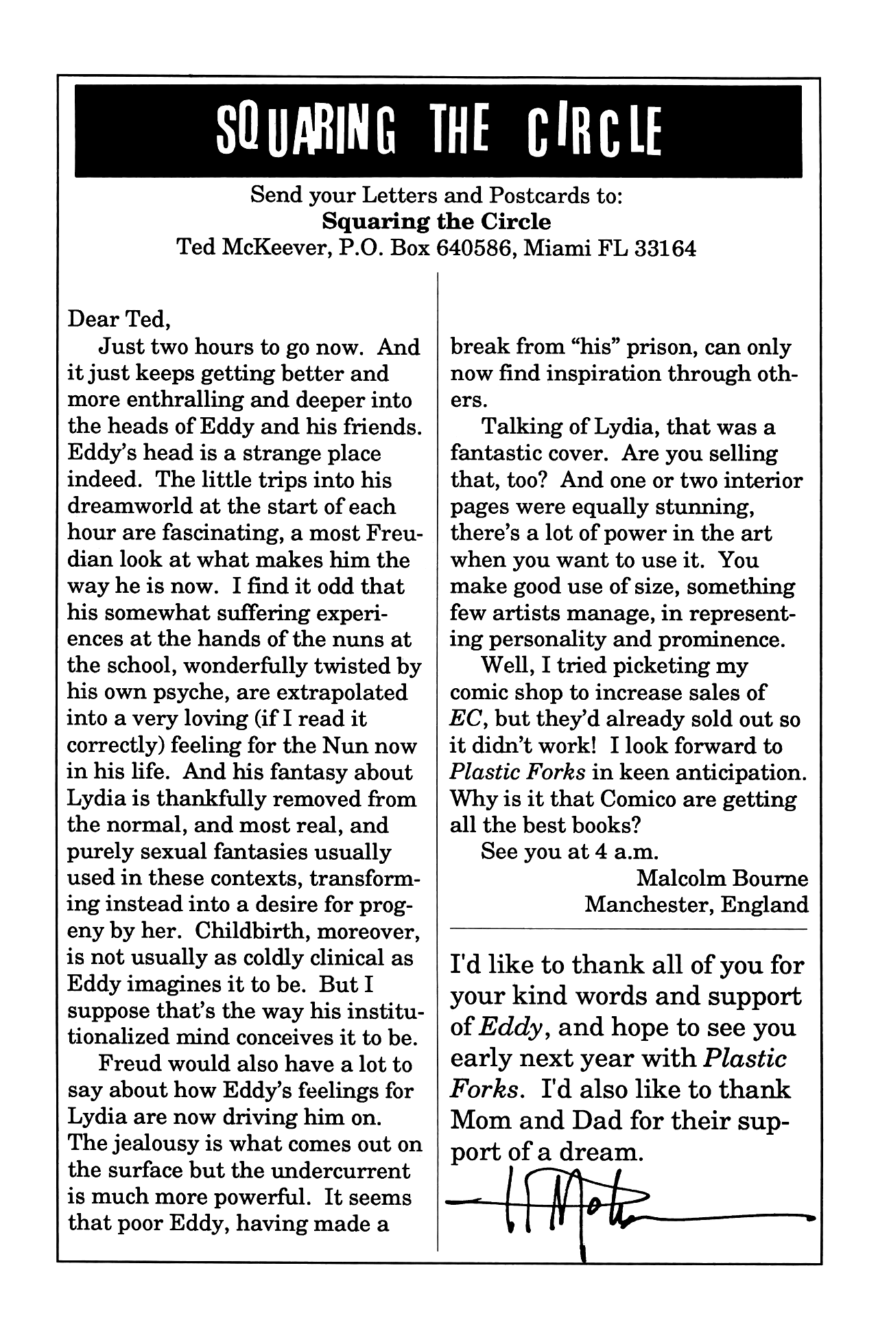 Read online Eddy Current comic -  Issue #12 - 31