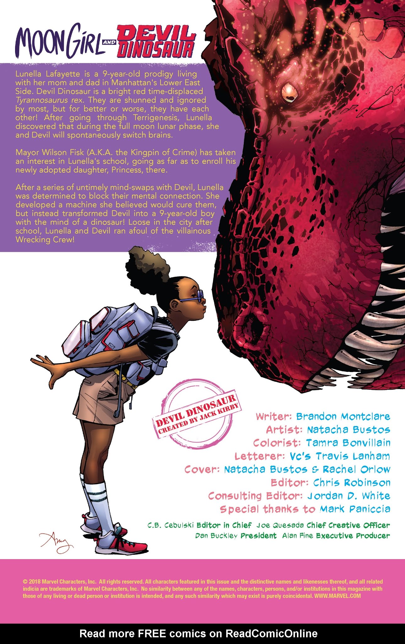 Read online Moon Girl And Devil Dinosaur comic -  Issue #35 - 2