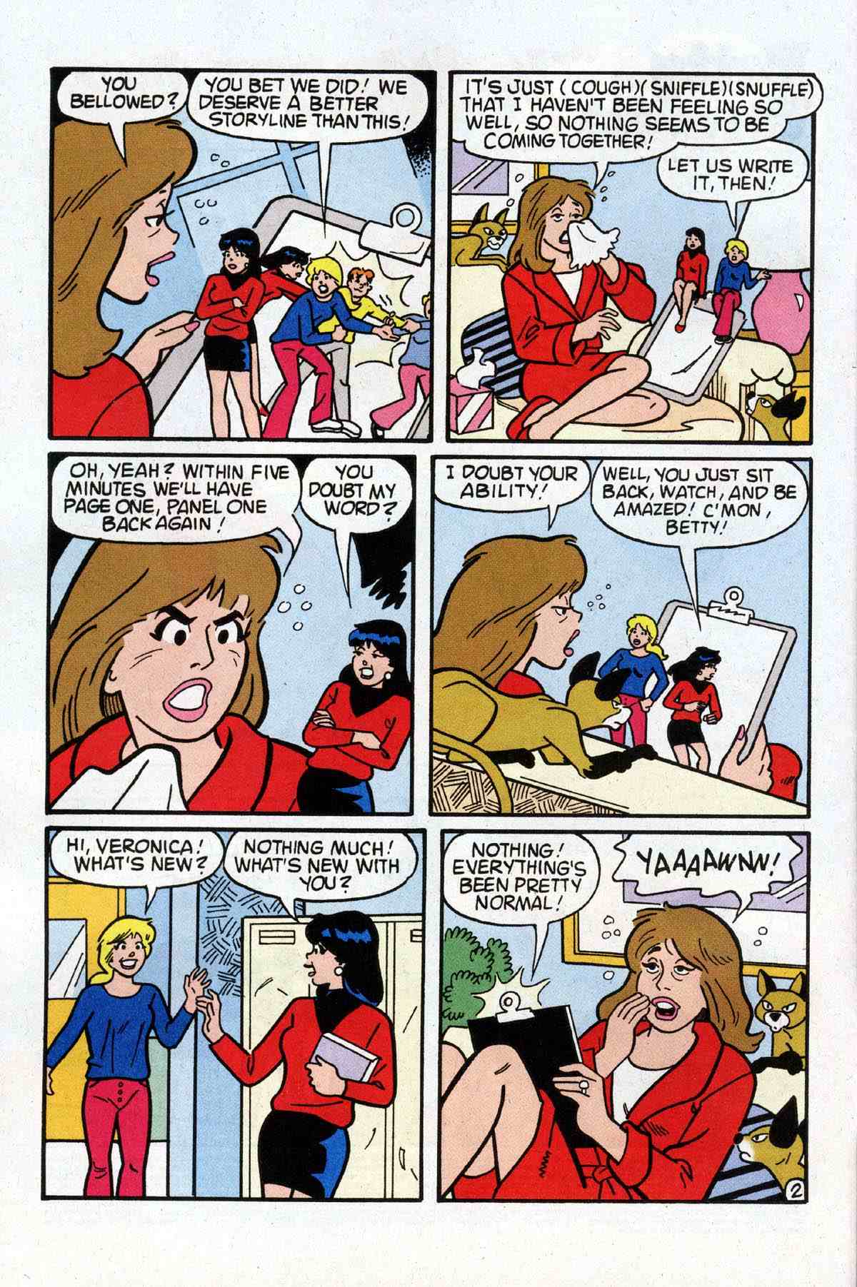 Read online Archie's Girls Betty and Veronica comic -  Issue #181 - 3