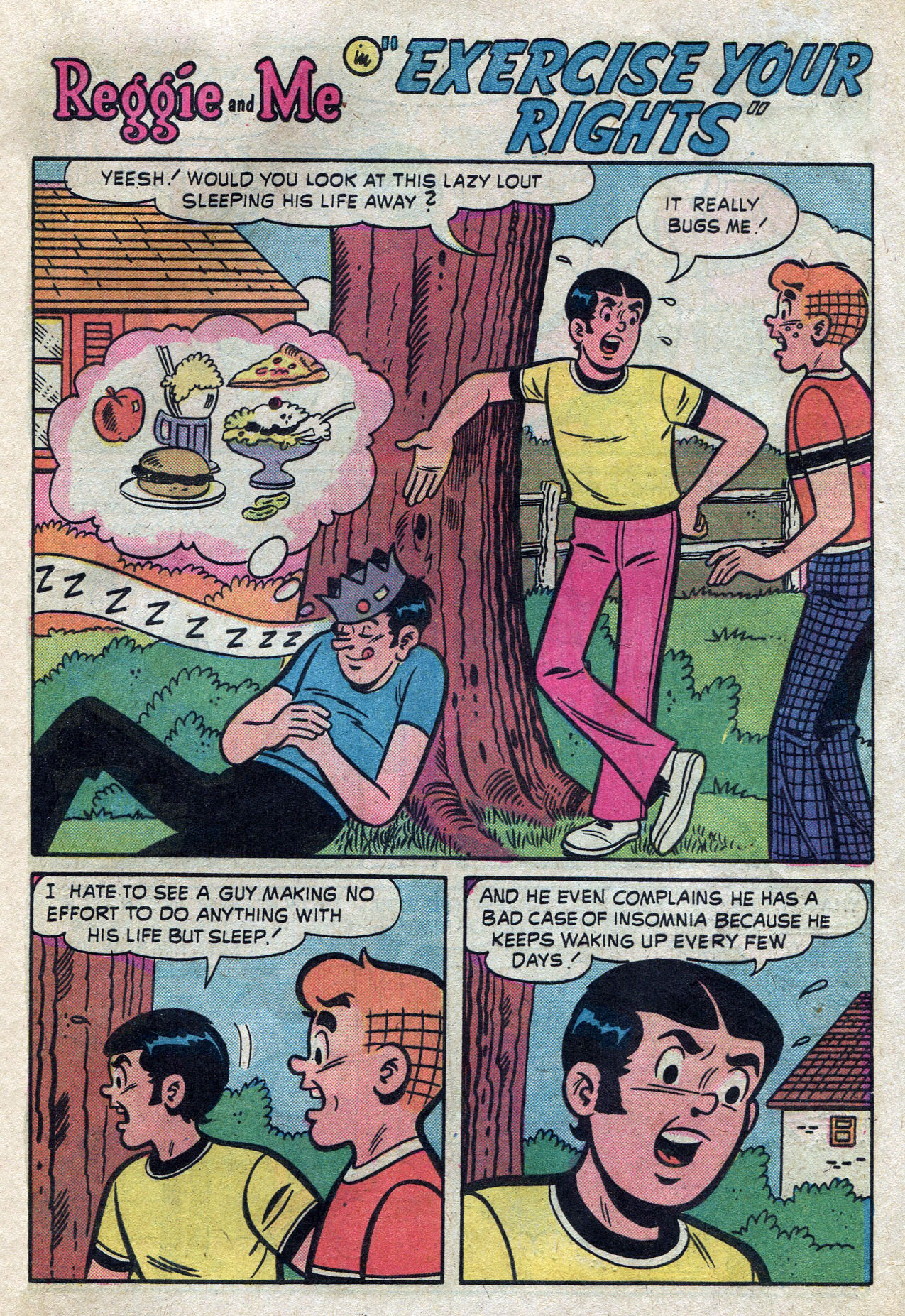 Read online Reggie and Me (1966) comic -  Issue #73 - 20