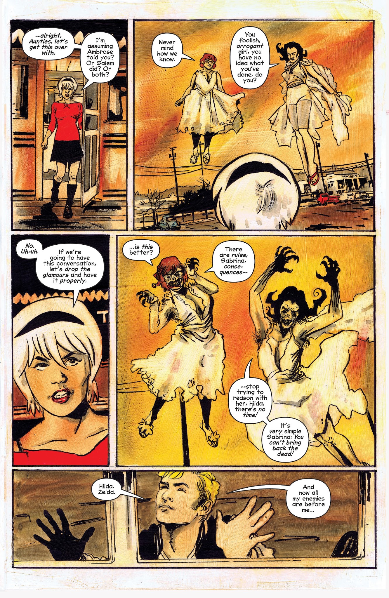 Read online Chilling Adventures of Sabrina comic -  Issue #8 - 16