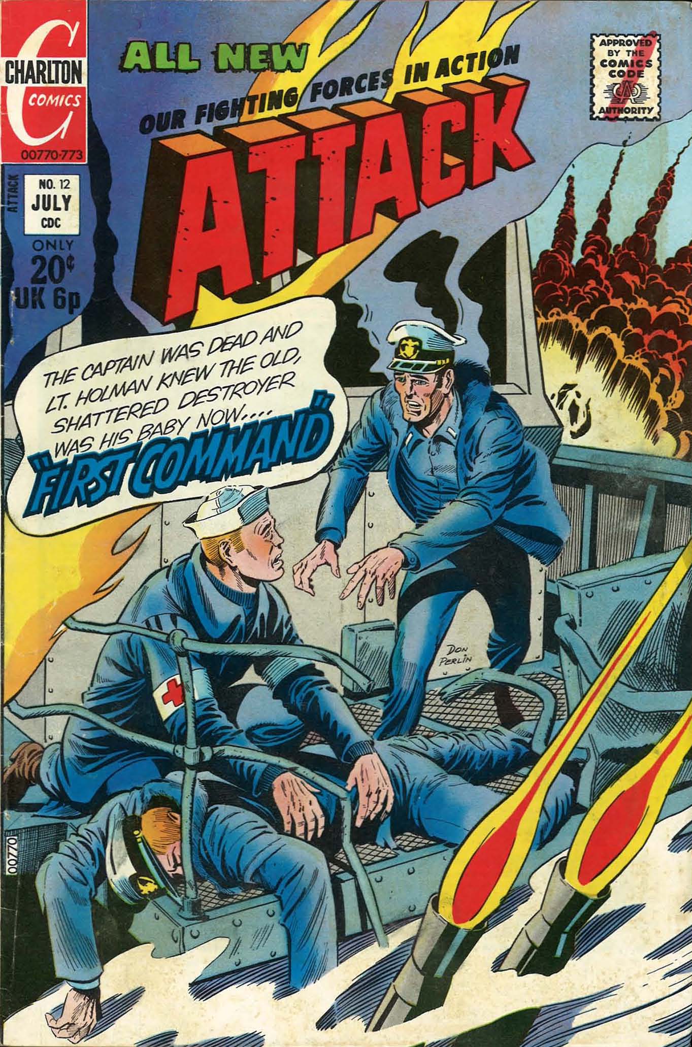 Read online Attack (1971) comic -  Issue #12 - 1