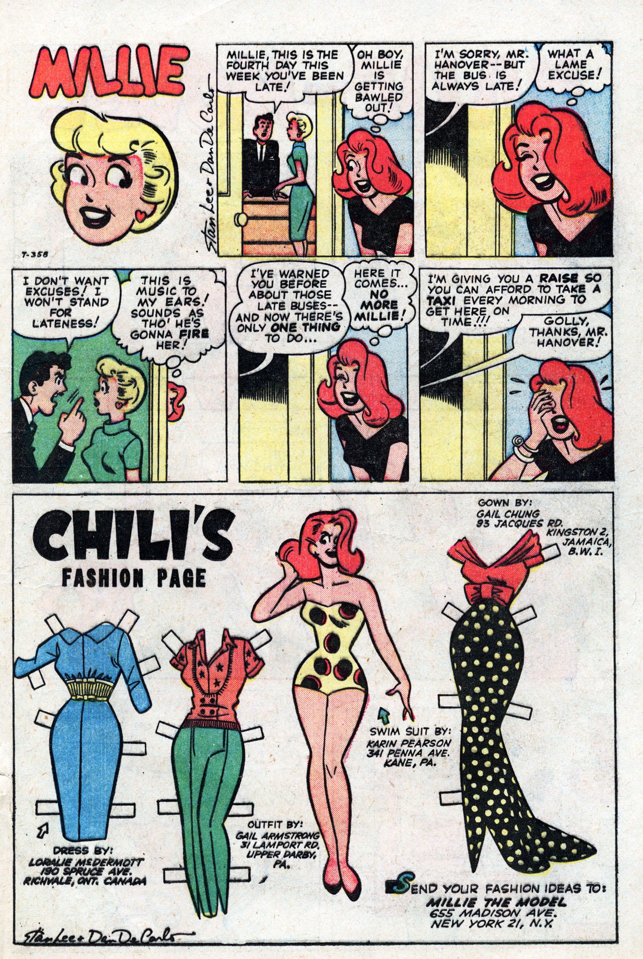 Read online Millie the Model comic -  Issue #92 - 17