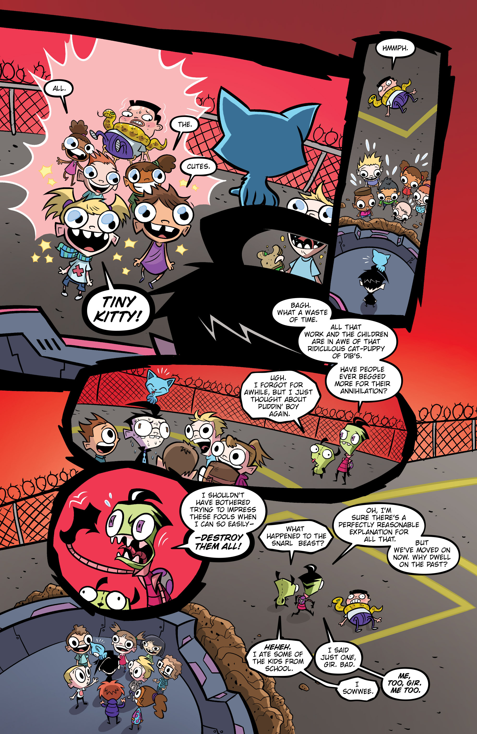 Read online Invader Zim comic -  Issue # _TPB 2 - 130