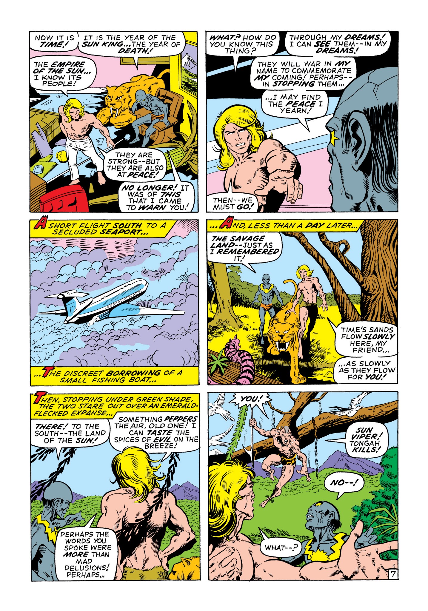 Read online Marvel Masterworks: Ka-Zar comic -  Issue # TPB 1 (Part 1) - 59