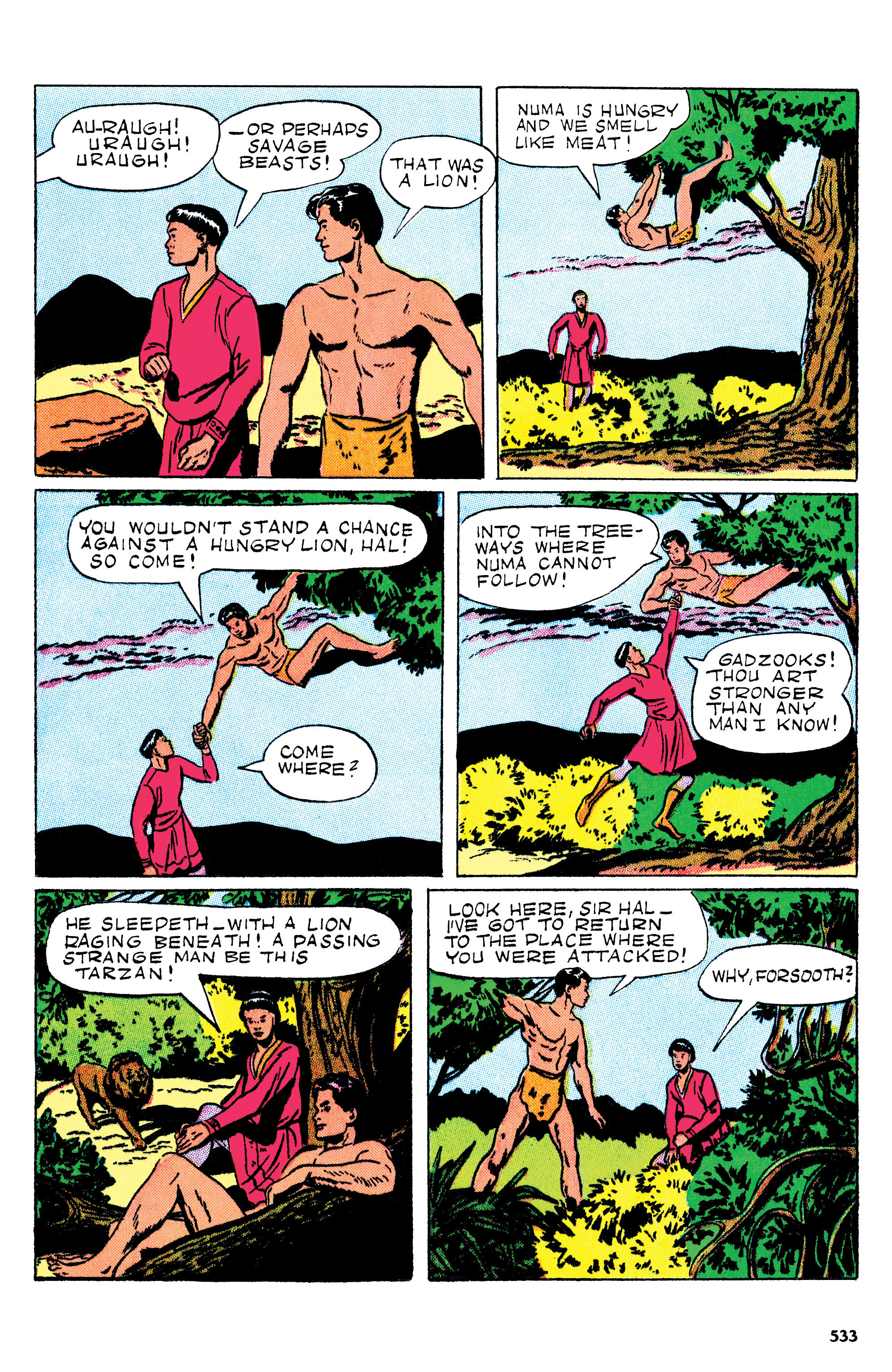 Read online Edgar Rice Burroughs Tarzan: The Jesse Marsh Years Omnibus comic -  Issue # TPB (Part 6) - 35