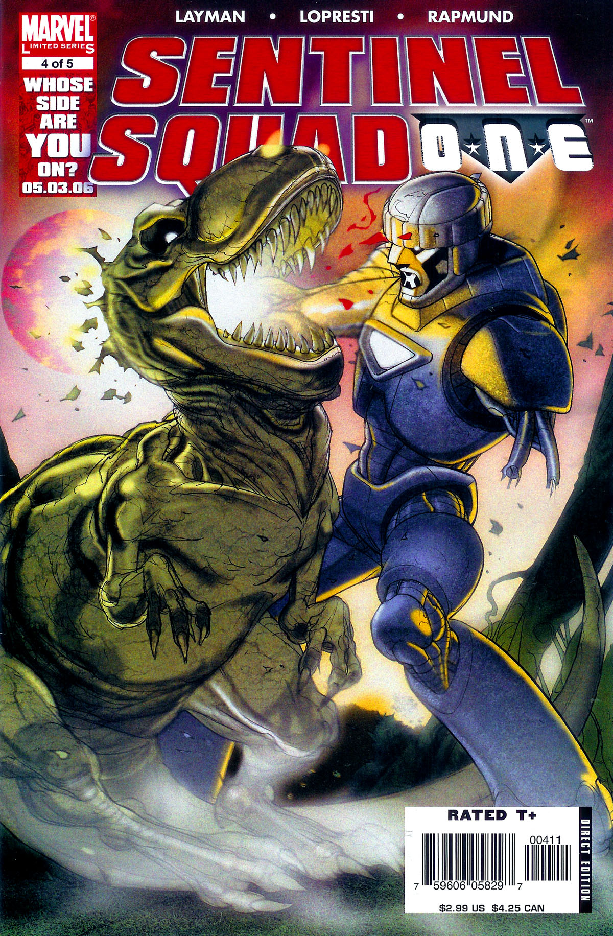 Read online Sentinel Squad O*N*E comic -  Issue #4 - 1