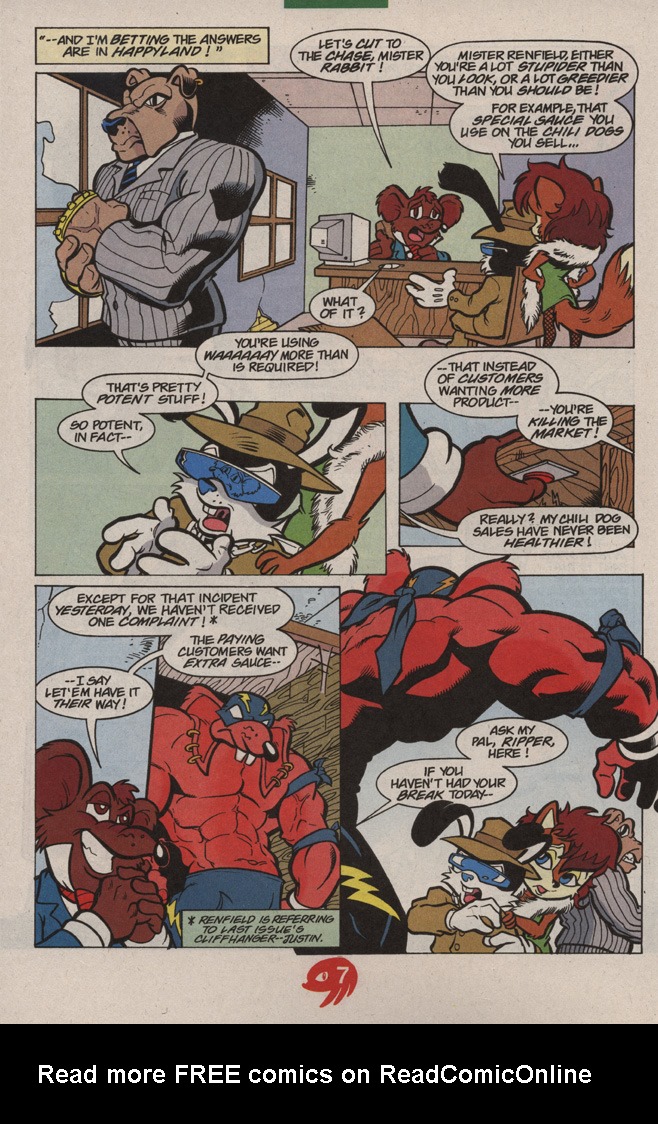 Read online Knuckles the Echidna comic -  Issue #14 - 12