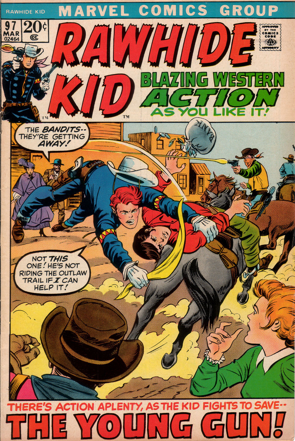 Read online The Rawhide Kid comic -  Issue #97 - 1