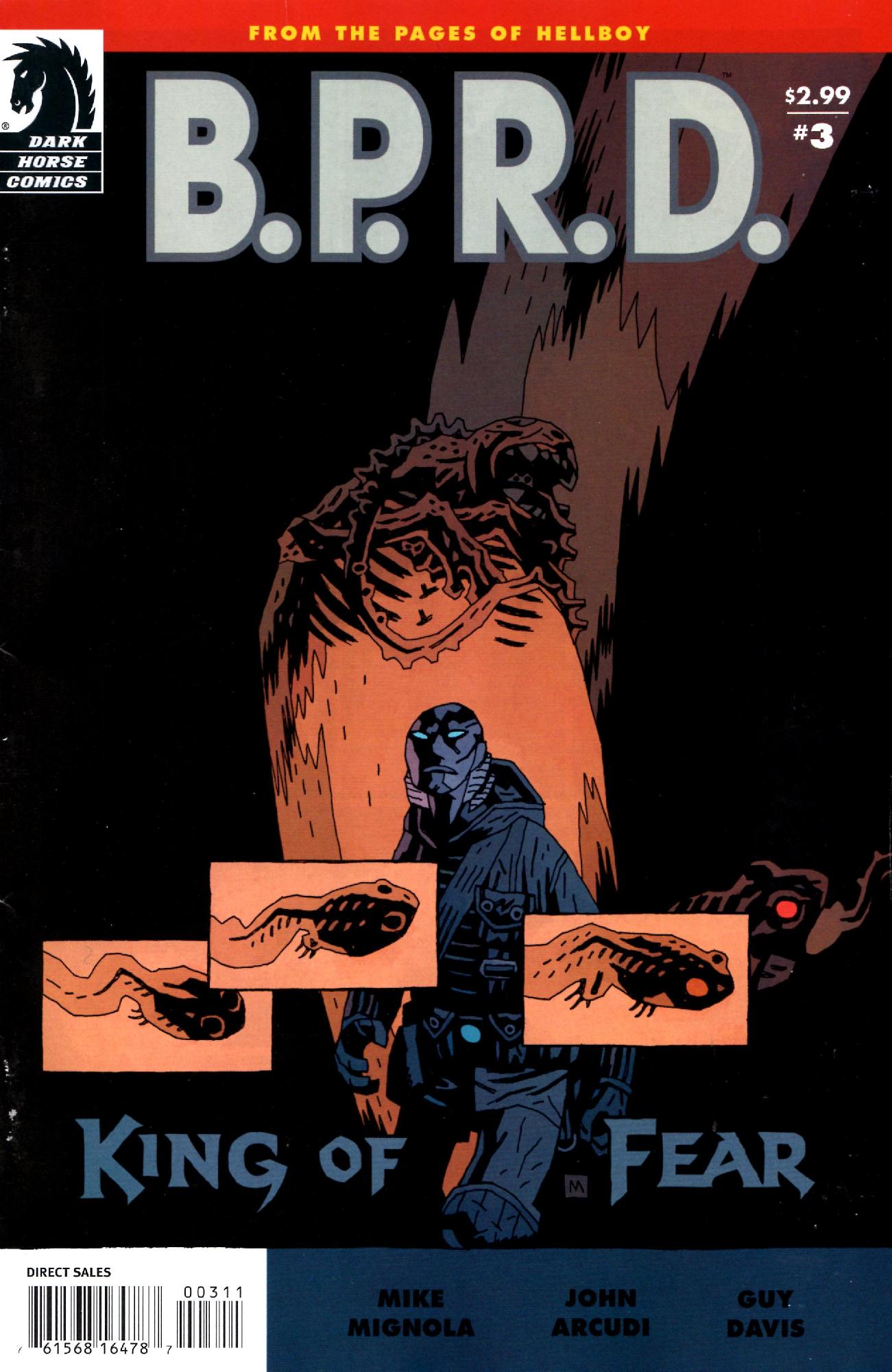 Read online B.P.R.D.: King of Fear comic -  Issue #3 - 1