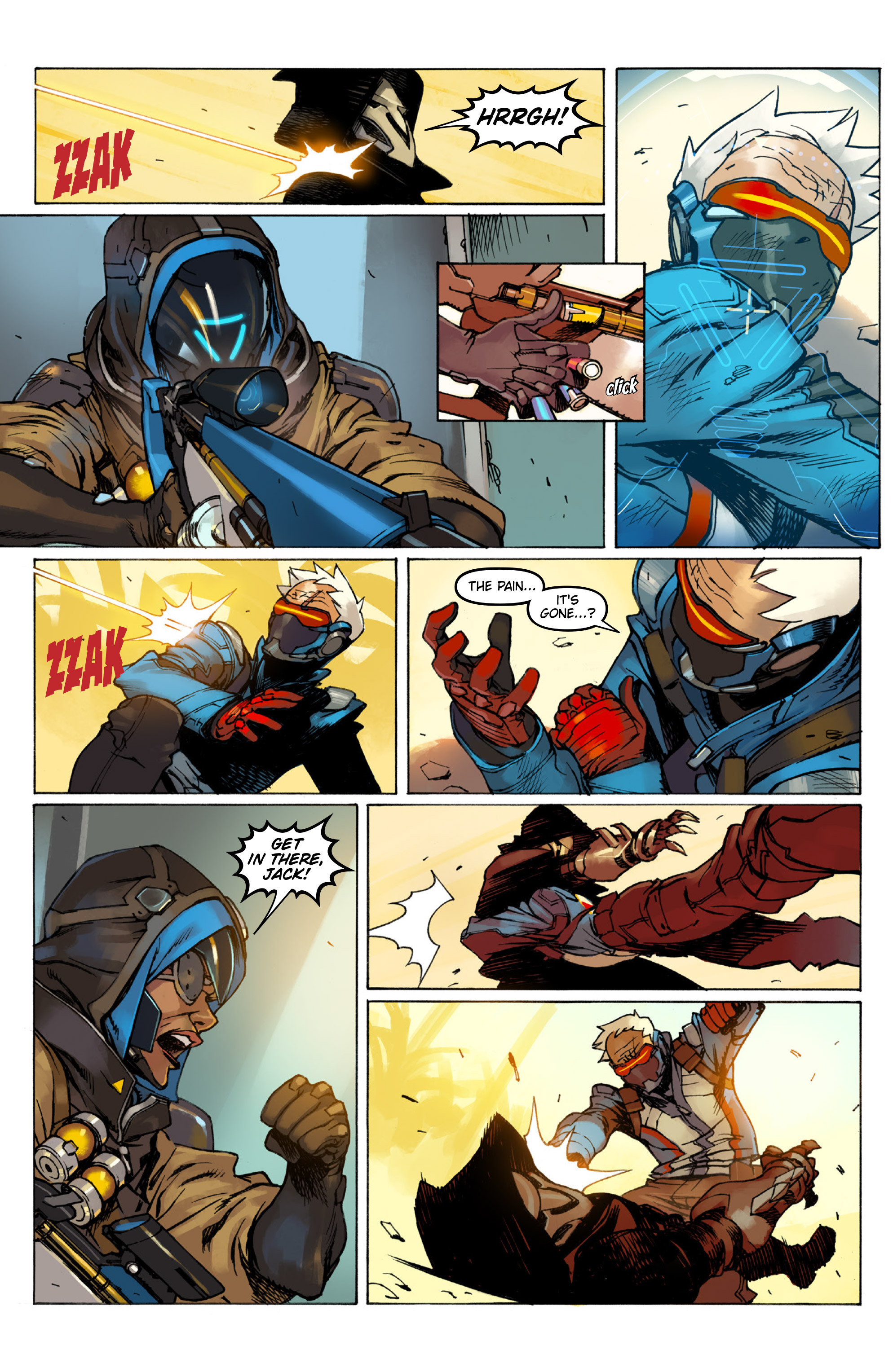 Read online Overwatch comic -  Issue #8 - 6