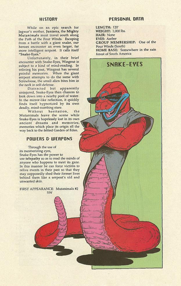 Read online Teenage Mutant Ninja Turtles Mutant Universe Sourcebook comic -  Issue #2 - 22