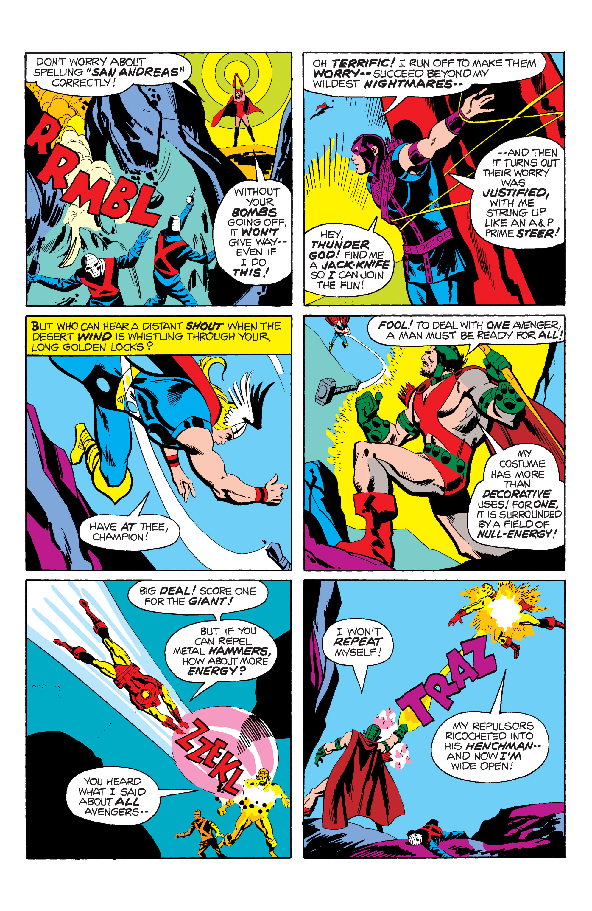 Read online Marvel Masterworks: The Avengers comic -  Issue # TPB 11 (Part 2) - 93