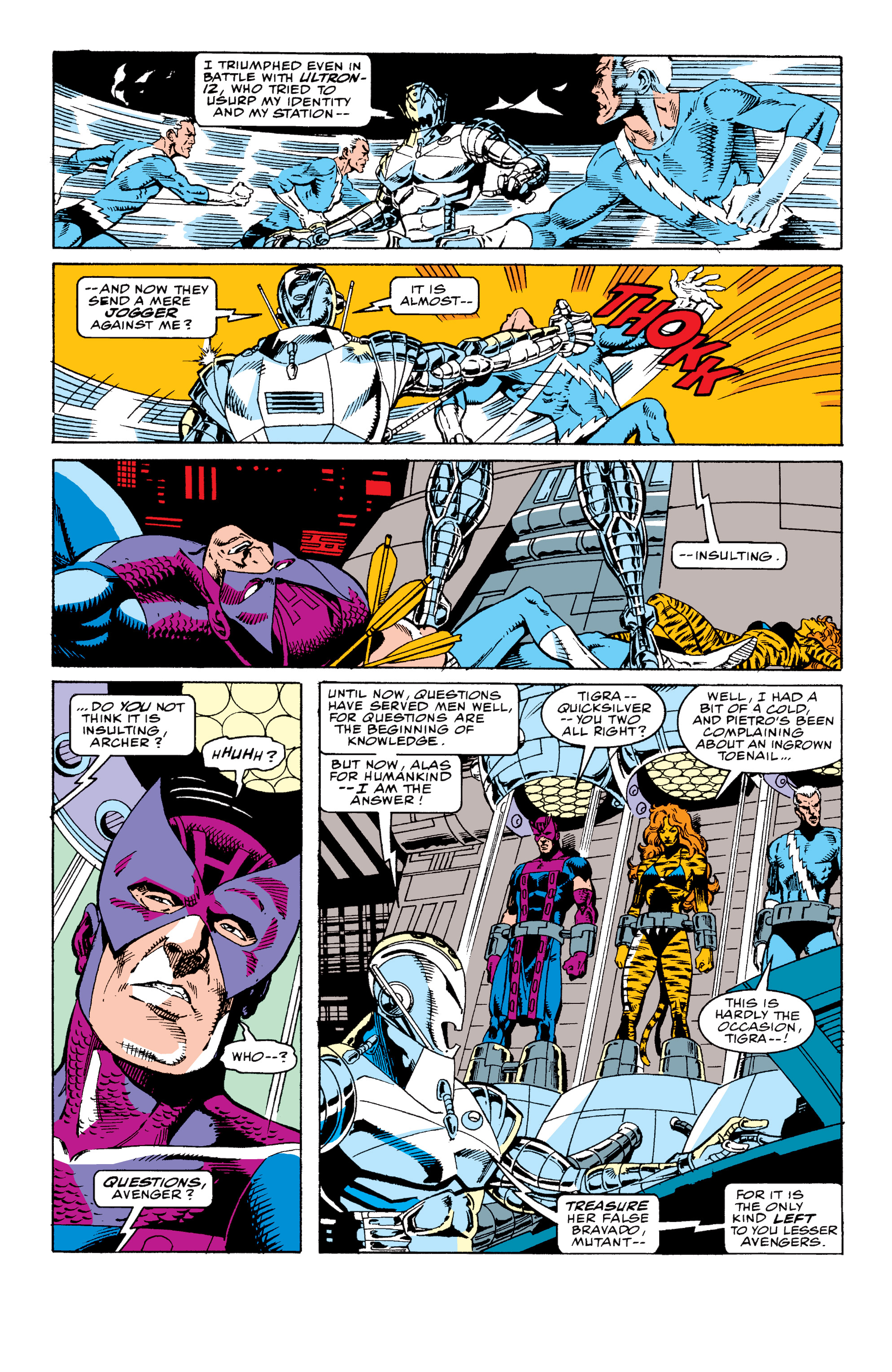 Read online Avengers West Coast (1989) comic -  Issue #66 - 17
