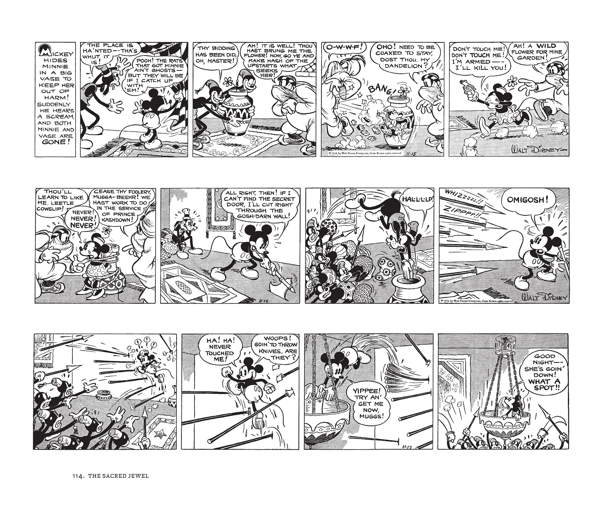 Read online Walt Disney's Mickey Mouse by Floyd Gottfredson comic -  Issue # TPB 3 (Part 2) - 14