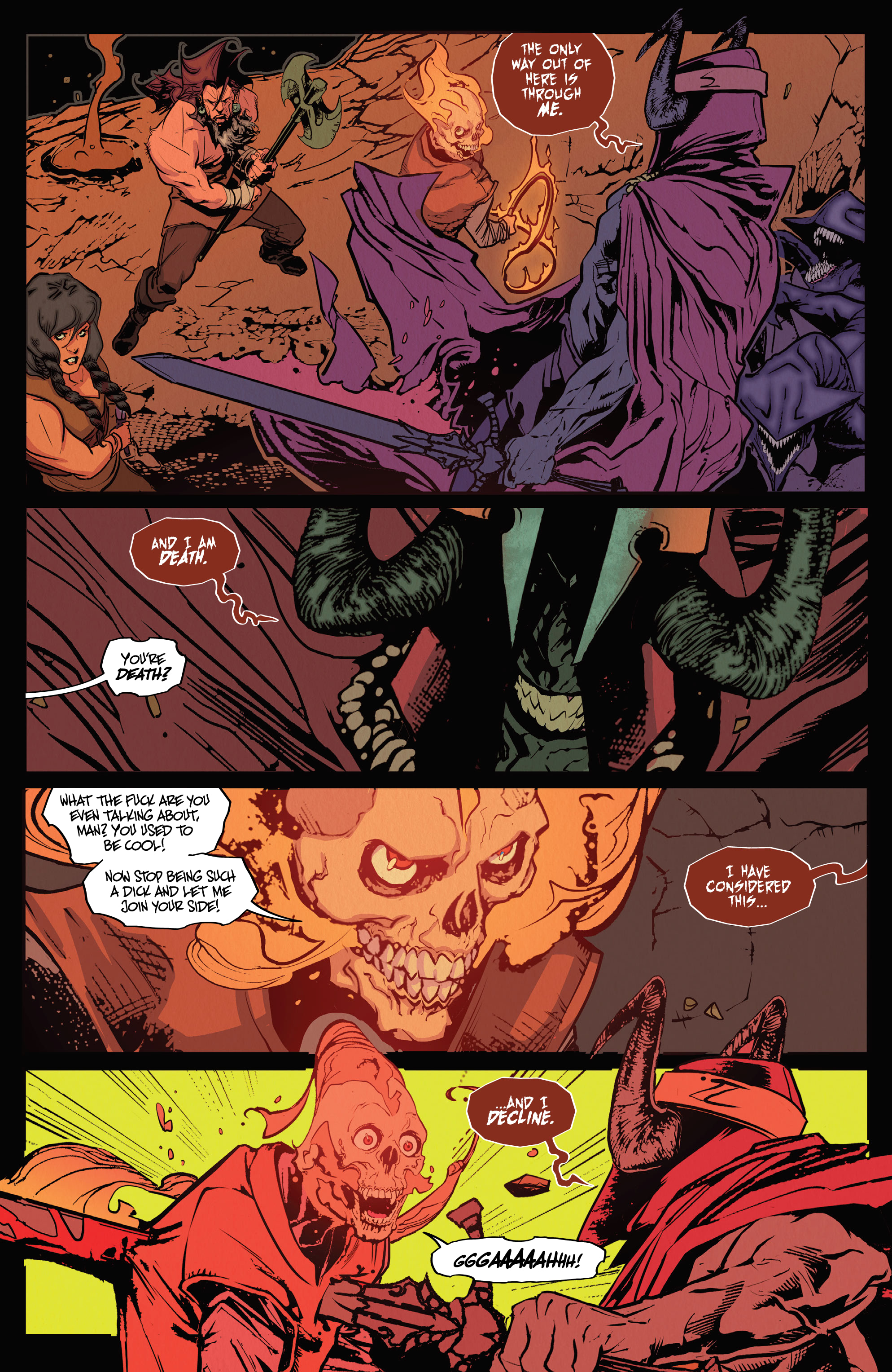 Read online Barbaric Hell to Pay comic -  Issue #4 - 11