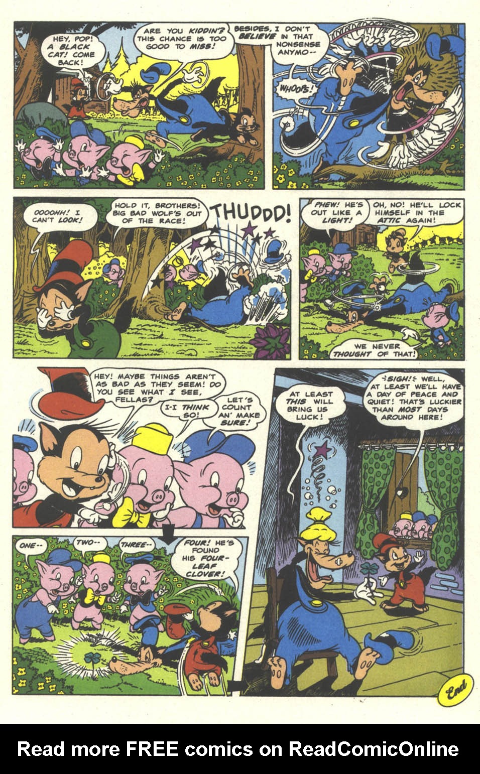 Read online Walt Disney's Comics and Stories comic -  Issue #551 - 21