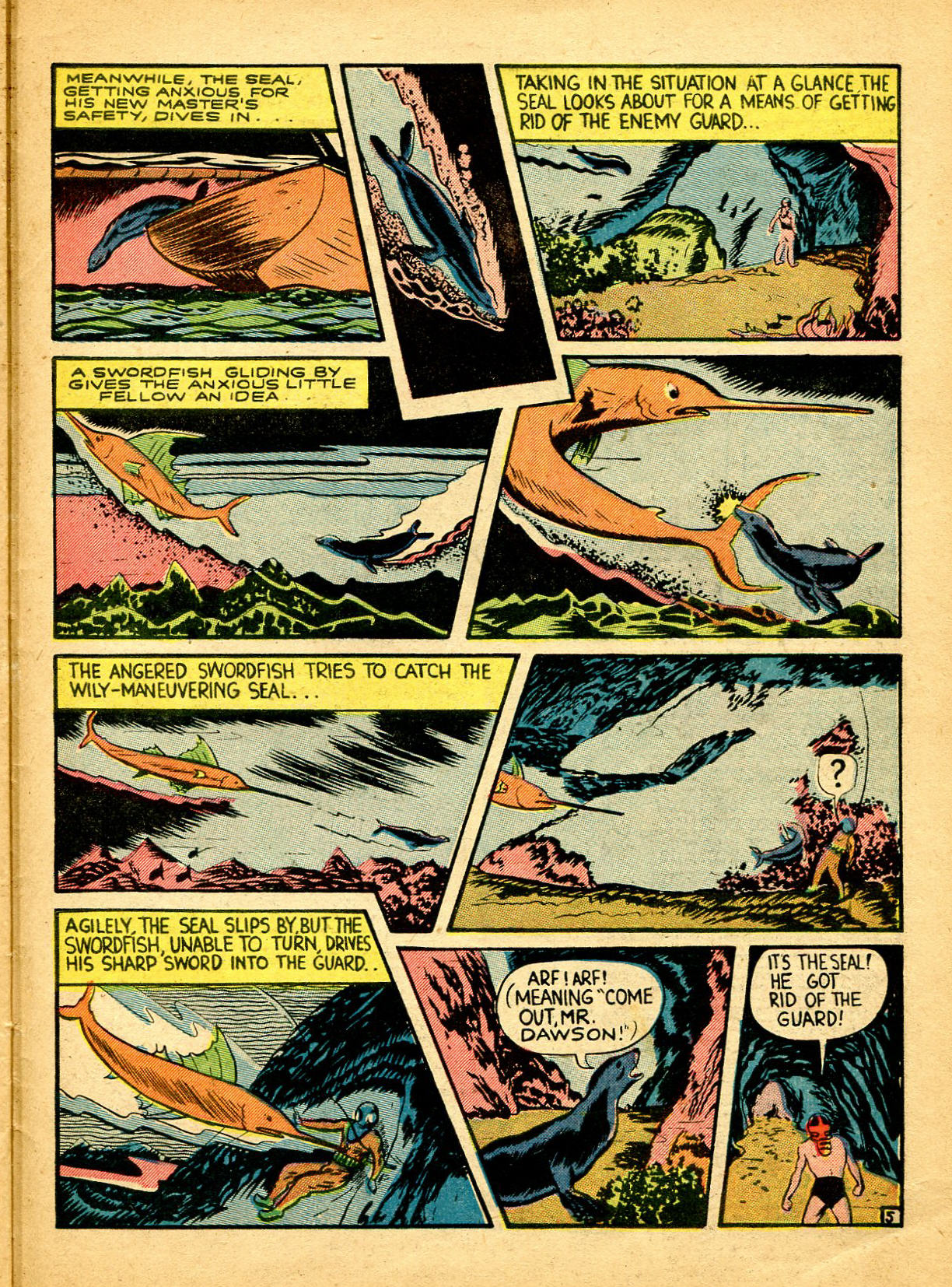 Read online Captain Flight Comics comic -  Issue #7 - 39