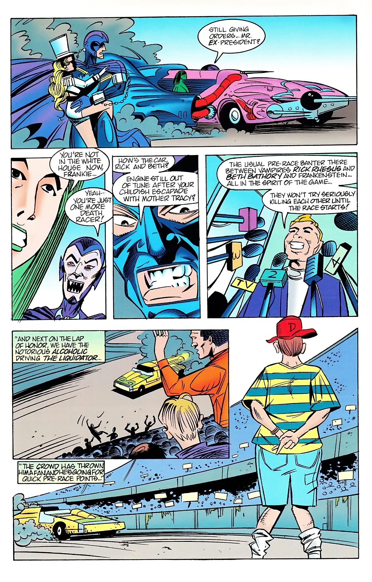 Read online Death Race 2020 comic -  Issue #4 - 10