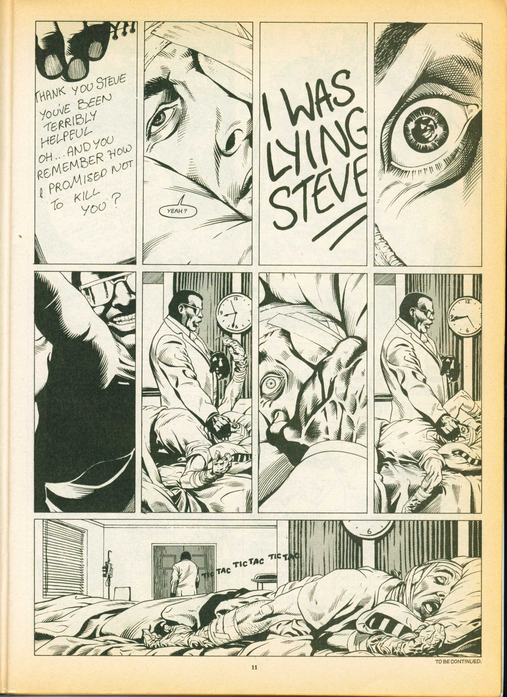 Read online Warrior comic -  Issue #7 - 11