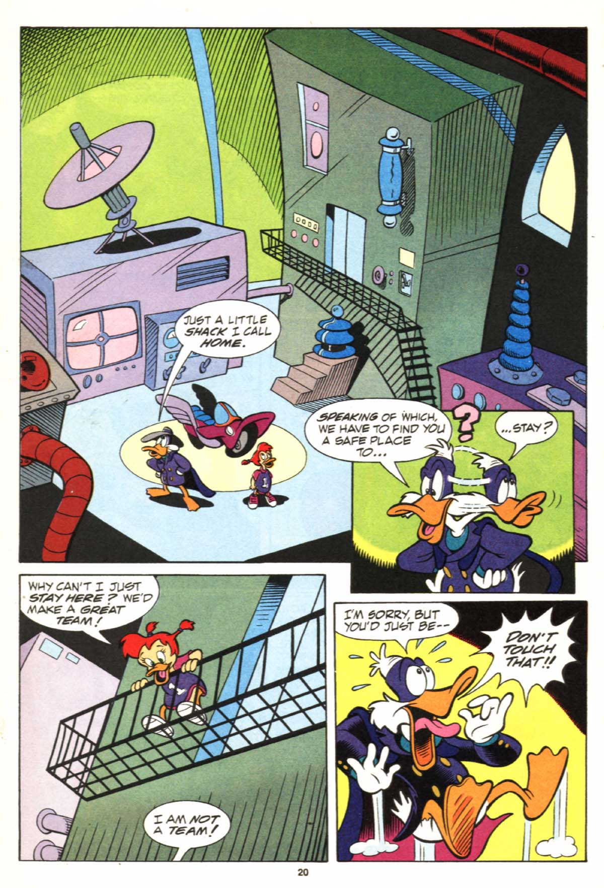 Read online Disney's Darkwing Duck Limited Series comic -  Issue #2 - 21