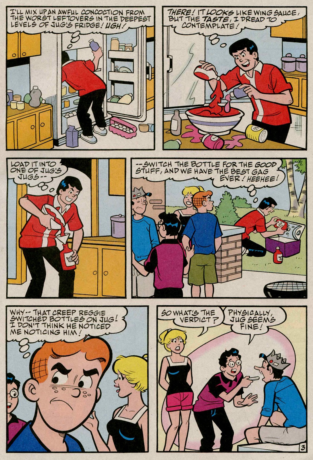 Archie's Pal Jughead Comics issue 190 - Page 4