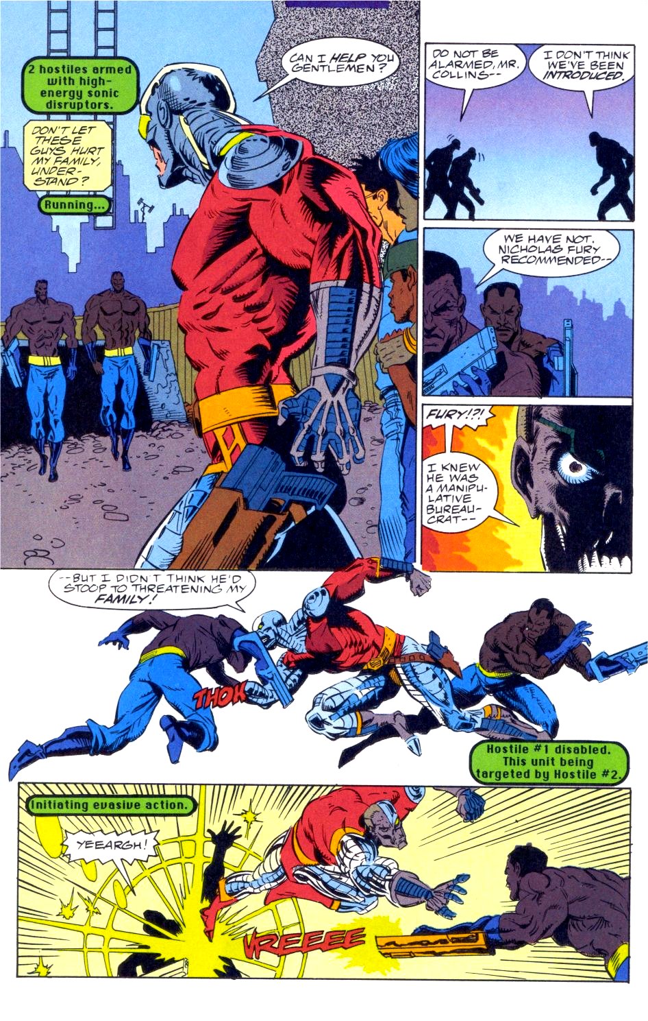 Read online Deathlok (1991) comic -  Issue #22 - 7