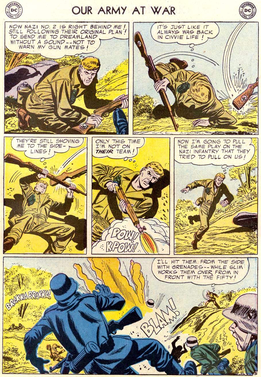 Read online Our Army at War (1952) comic -  Issue #35 - 8