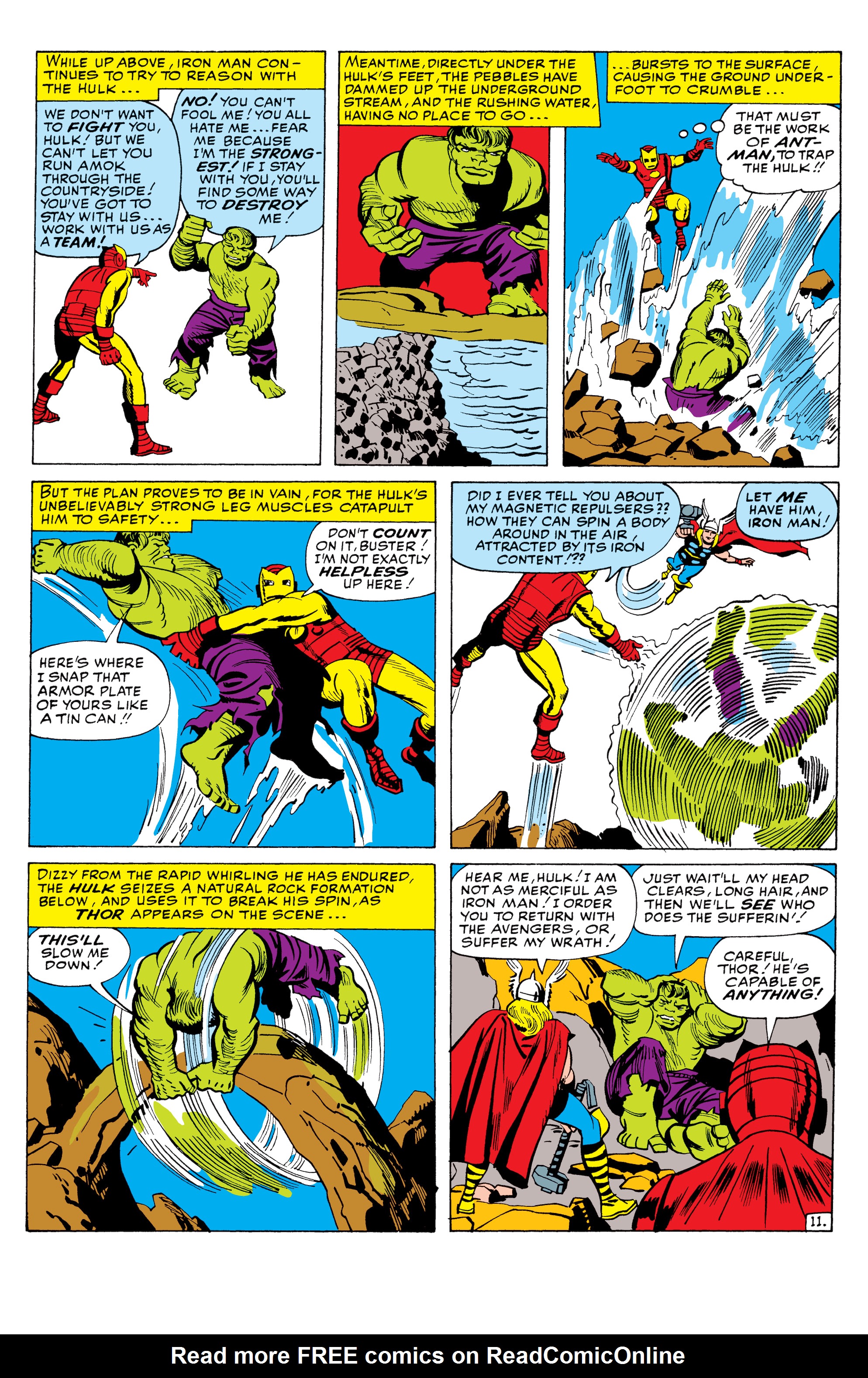 Read online Hulk vs. The Avengers comic -  Issue # TPB - 14