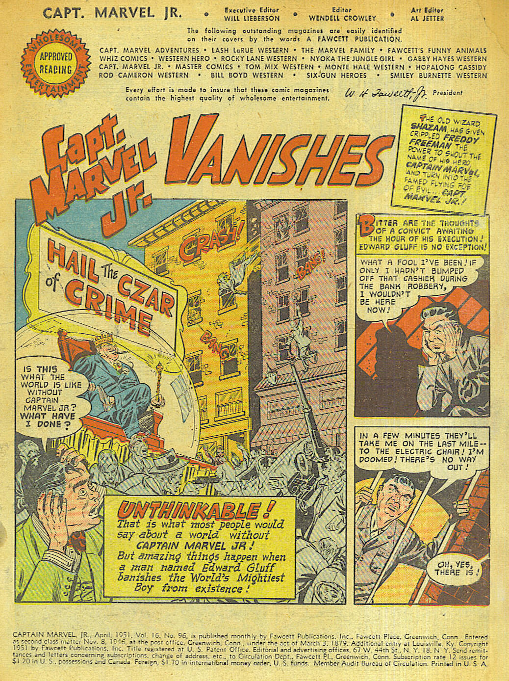 Read online Captain Marvel, Jr. comic -  Issue #96 - 3