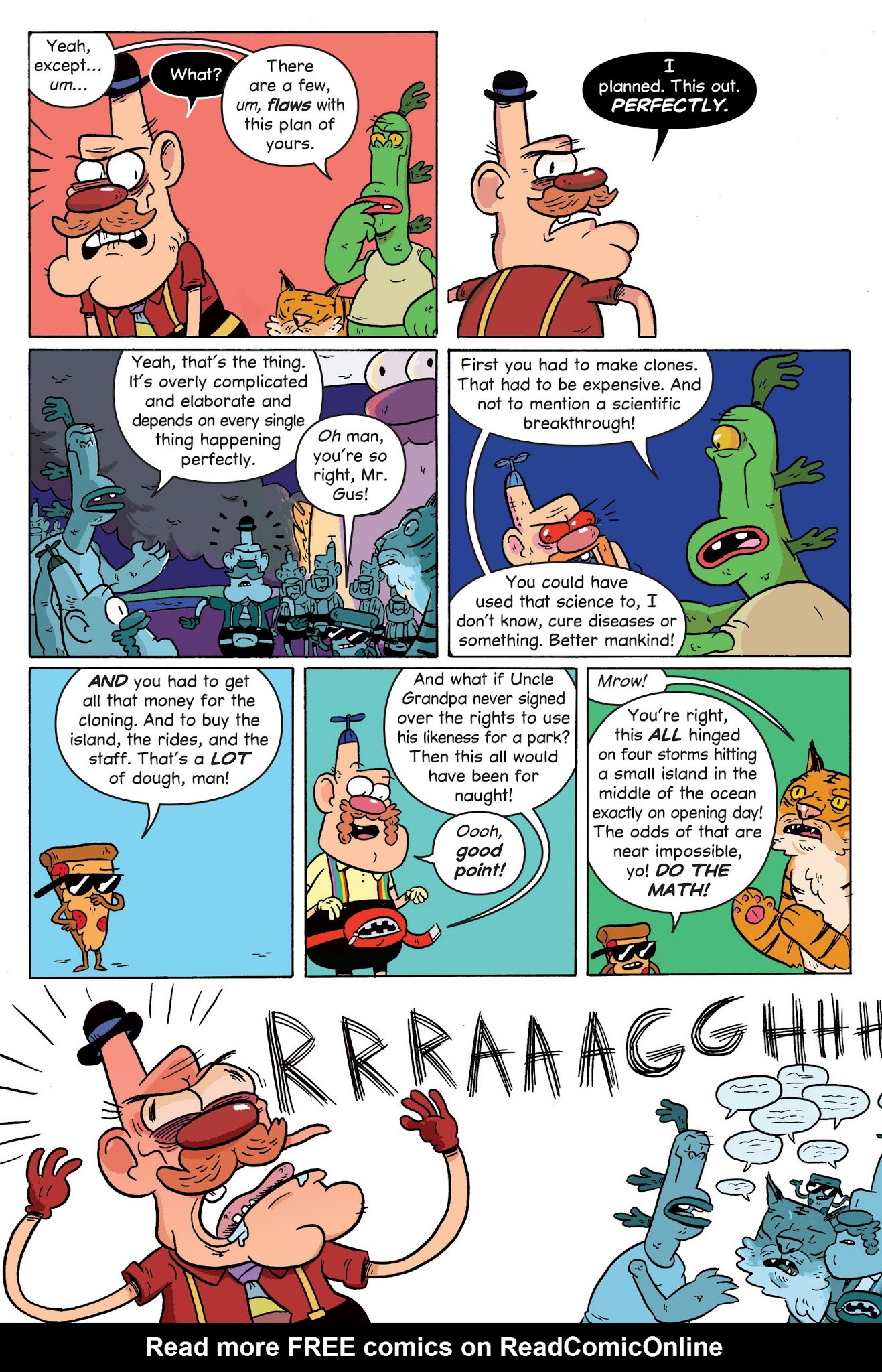 Read online Uncle Grandpa in Uncle Grandpaland comic -  Issue # TPB - 103