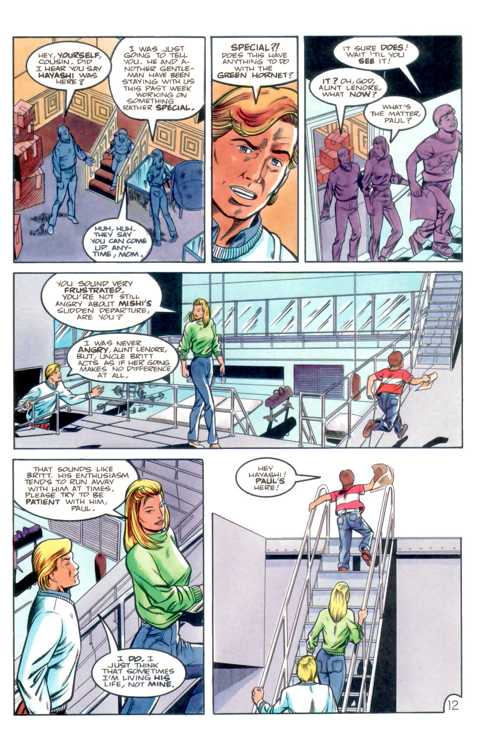 Read online The Green Hornet (1989) comic -  Issue #11 - 13