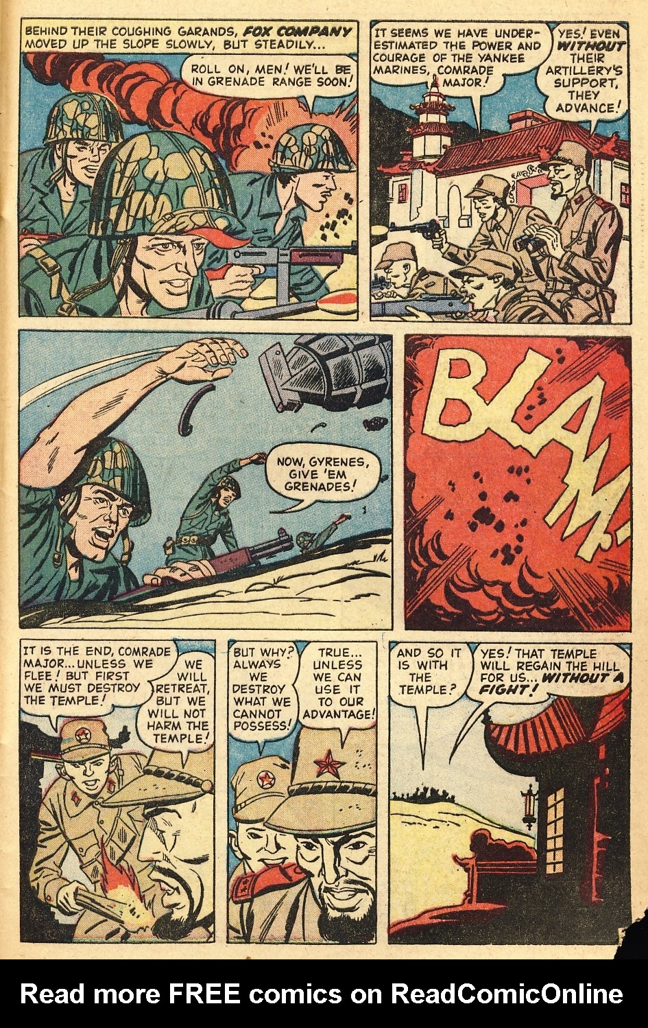 Read online Marines in Battle comic -  Issue #14 - 29